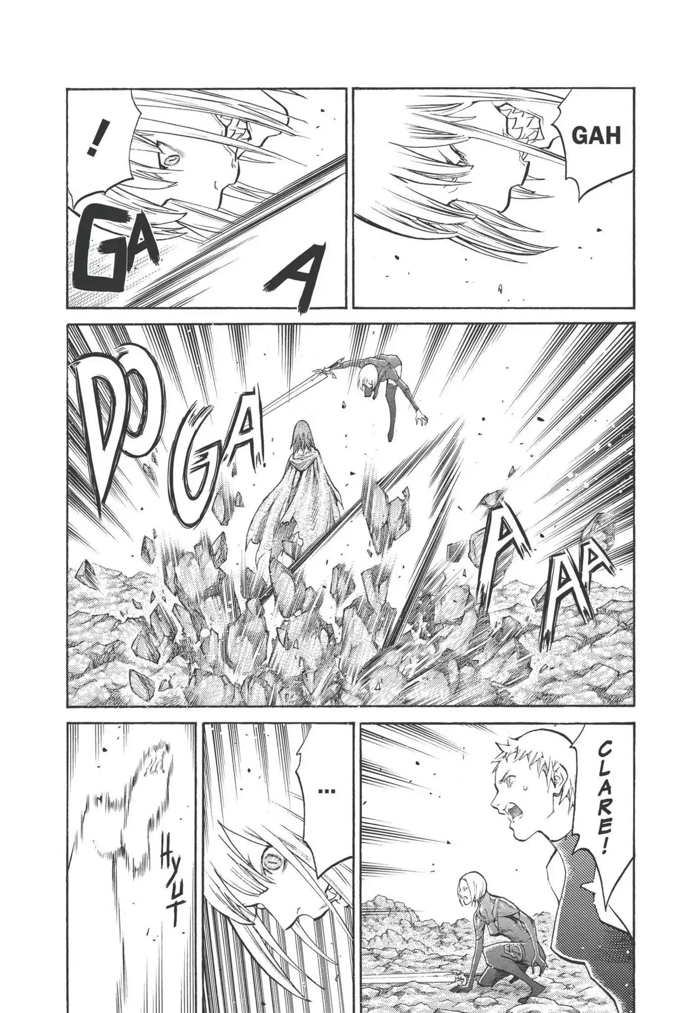 Claymore Chapter 100 page 8 - Chapter 100: Vol.18 Scene 100: The Ashes of Lautrec, Part 5