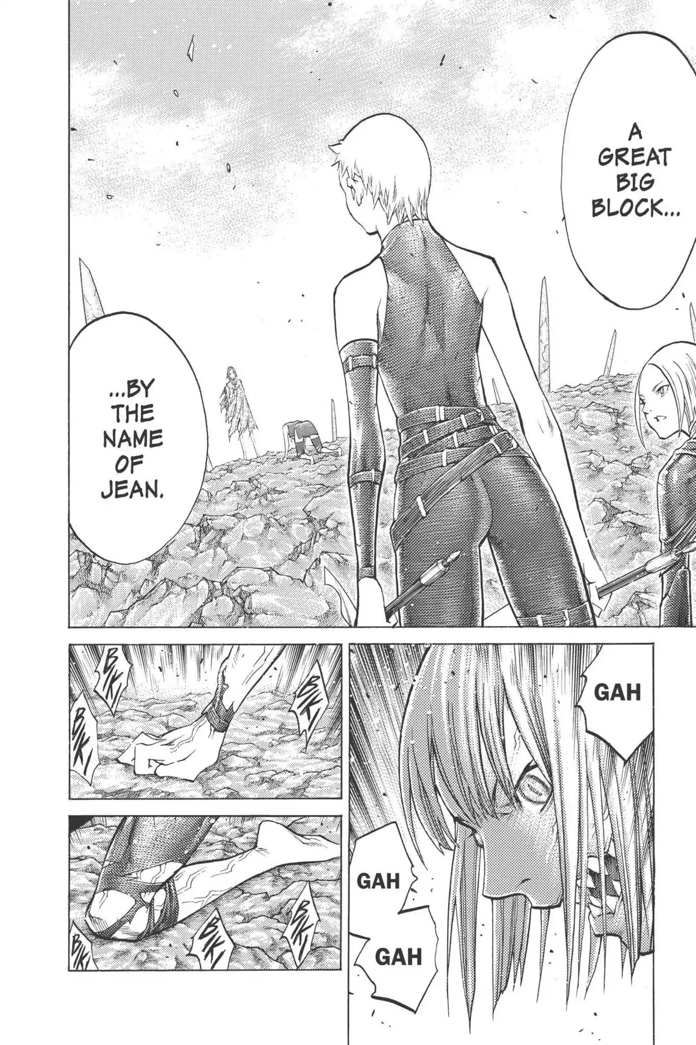 Claymore Chapter 101 page 10 - Chapter 101: Vol.18 Scene 101: The Ashes of Lautrec, Part 6