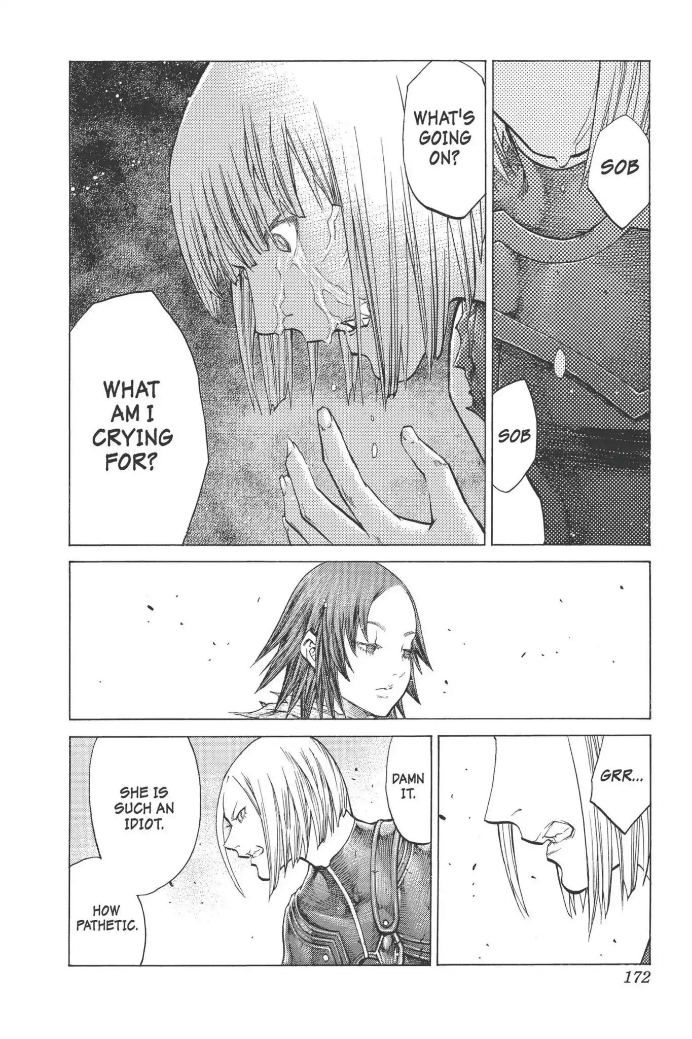 Claymore Chapter 101 page 12 - Chapter 101: Vol.18 Scene 101: The Ashes of Lautrec, Part 6