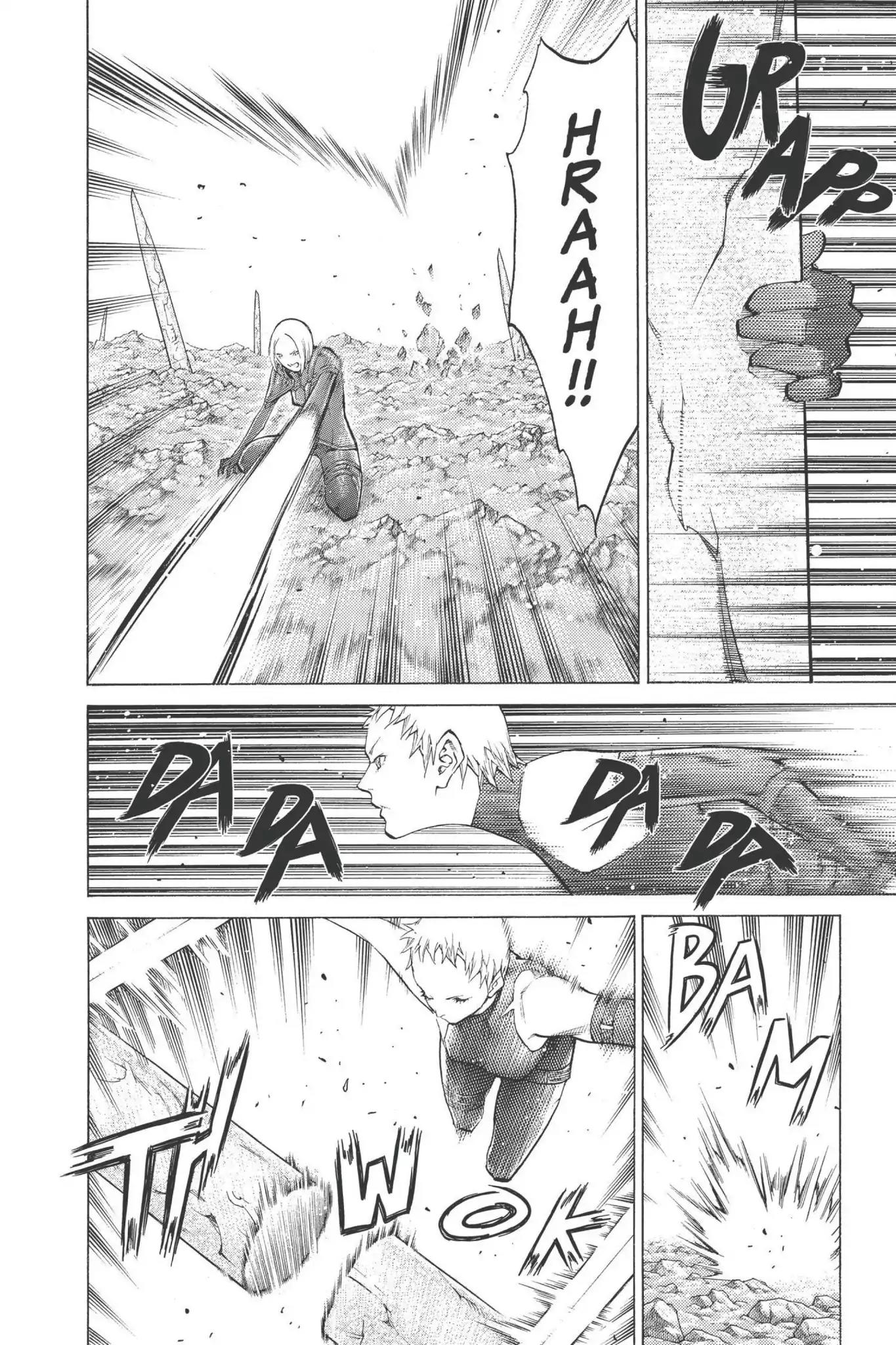 Claymore Chapter 101 page 16 - Chapter 101: Vol.18 Scene 101: The Ashes of Lautrec, Part 6