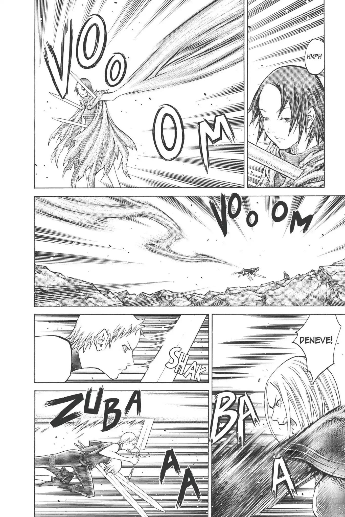 Claymore Chapter 101 page 18 - Chapter 101: Vol.18 Scene 101: The Ashes of Lautrec, Part 6