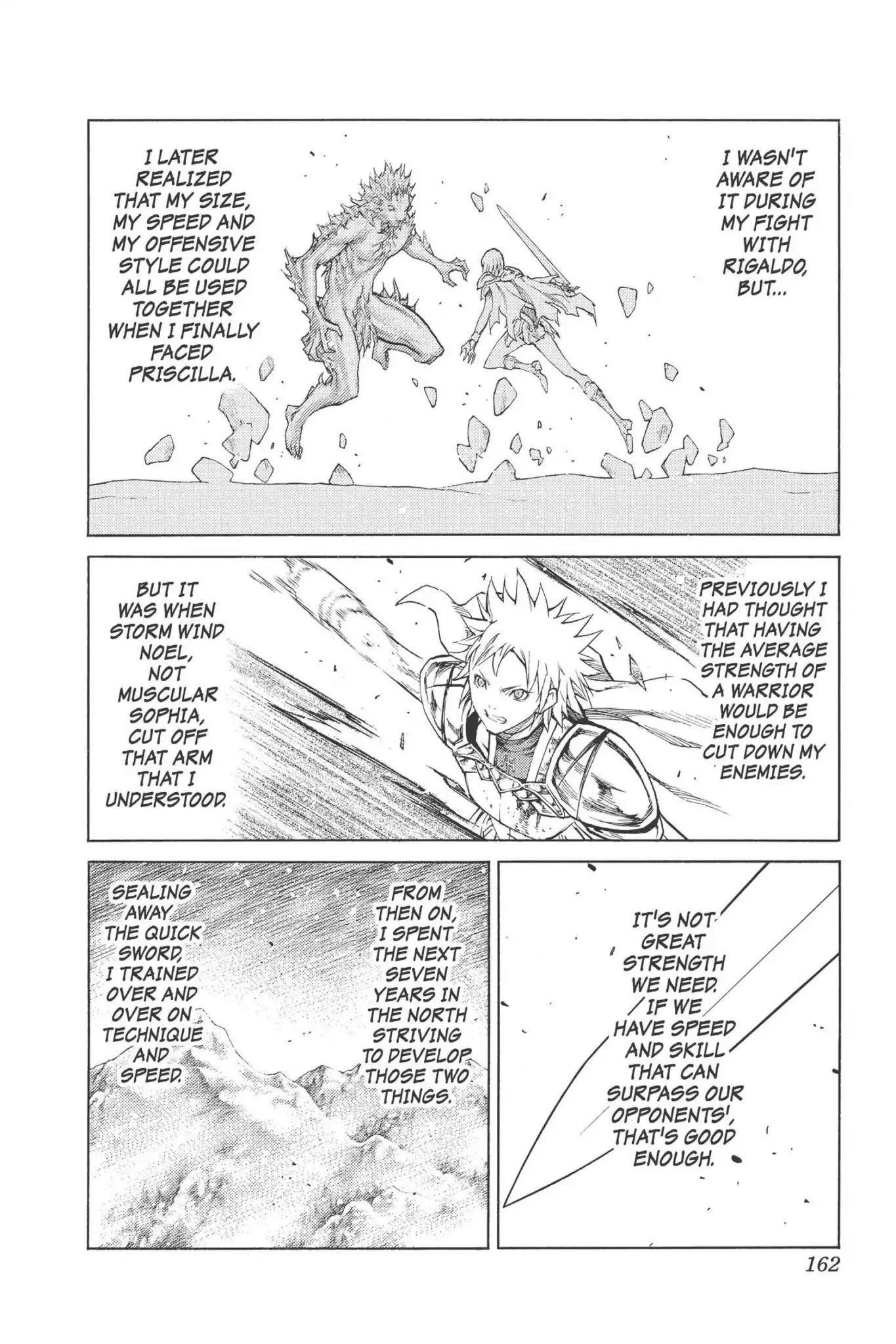 Claymore Chapter 101 page 2 - Chapter 101: Vol.18 Scene 101: The Ashes of Lautrec, Part 6