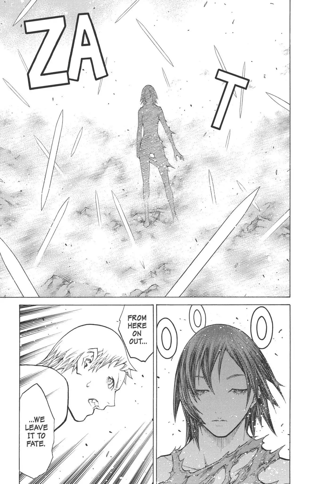 Claymore Chapter 101 page 21 - Chapter 101: Vol.18 Scene 101: The Ashes of Lautrec, Part 6