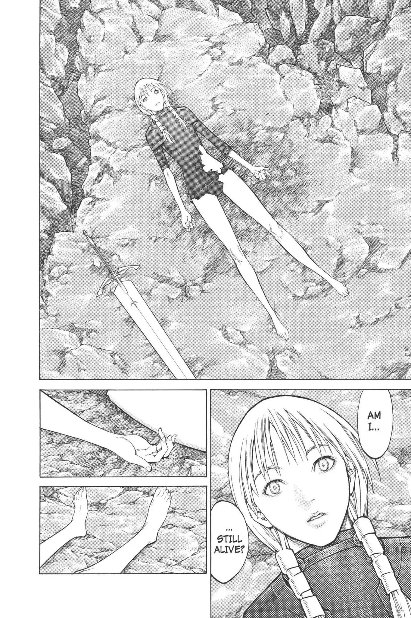 Claymore Chapter 101 page 24 - Chapter 101: Vol.18 Scene 101: The Ashes of Lautrec, Part 6