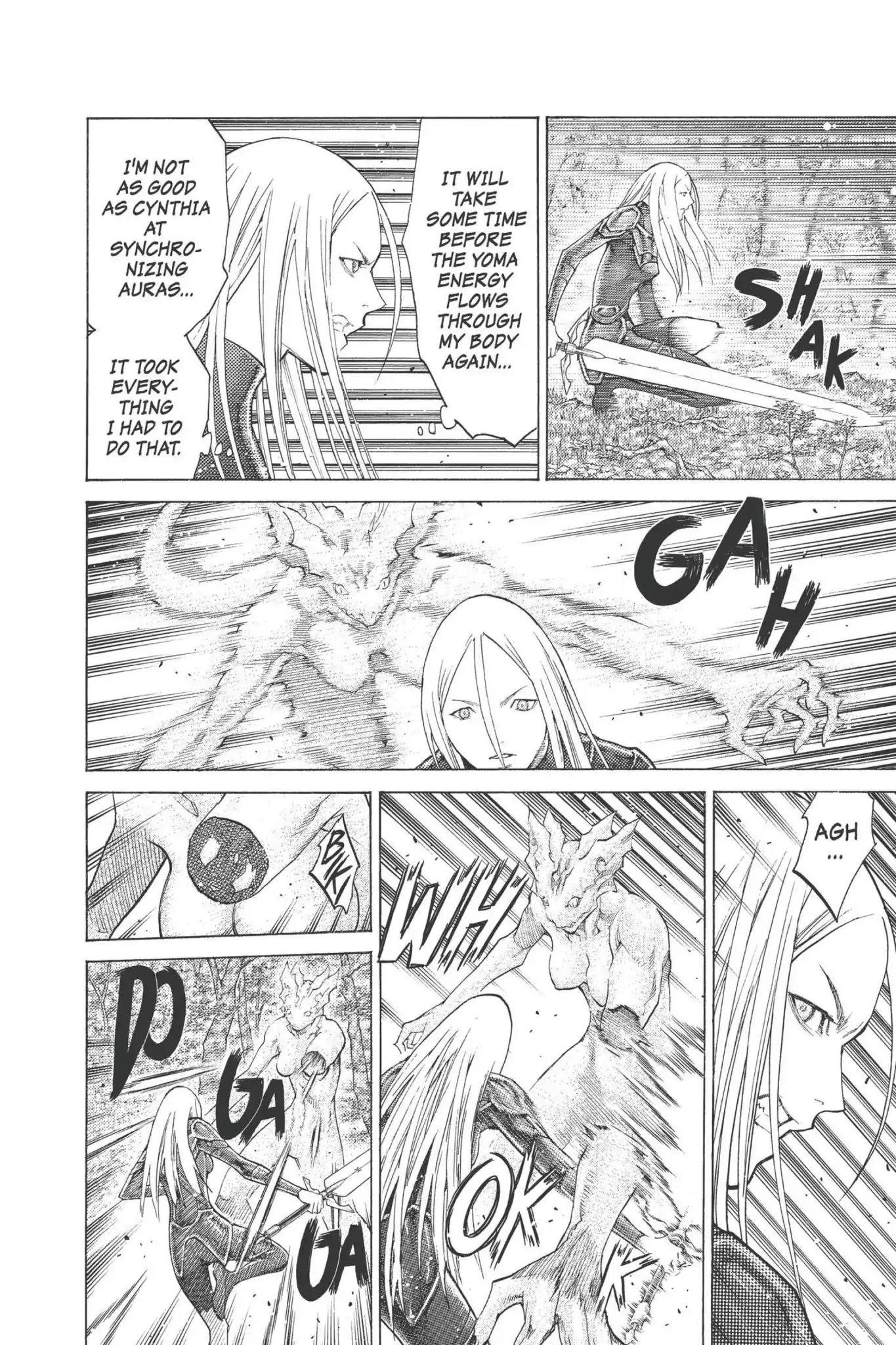 Claymore Chapter 101 page 26 - Chapter 101: Vol.18 Scene 101: The Ashes of Lautrec, Part 6