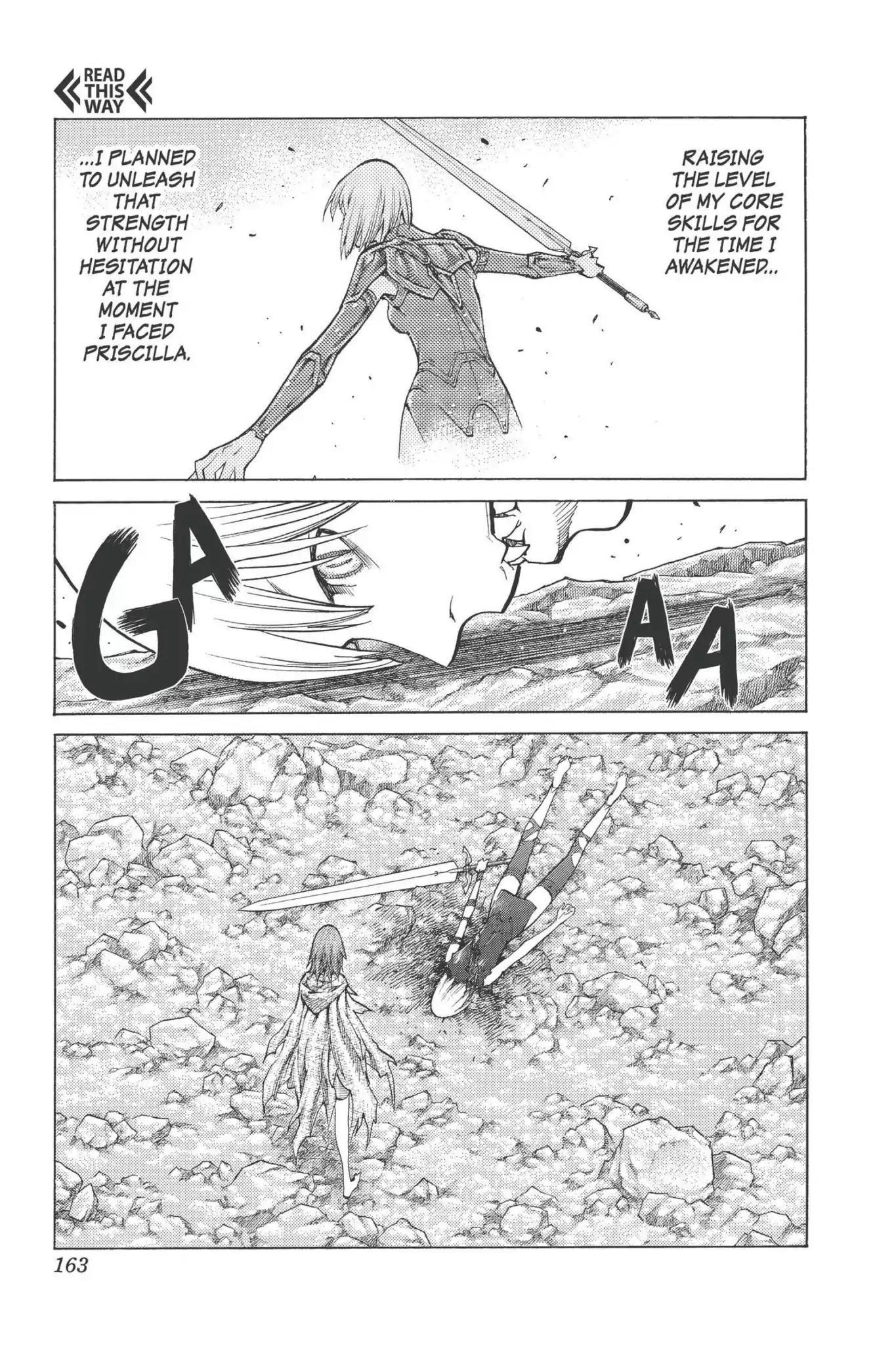 Claymore Chapter 101 page 3 - Chapter 101: Vol.18 Scene 101: The Ashes of Lautrec, Part 6