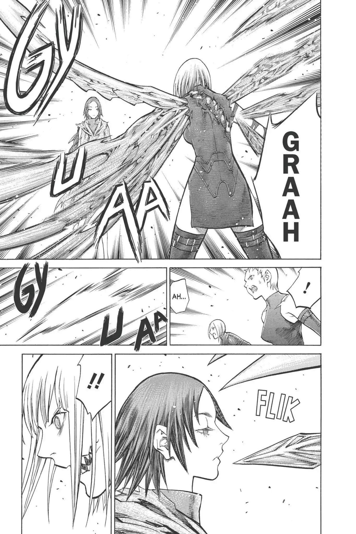 Claymore Chapter 101 page 5 - Chapter 101: Vol.18 Scene 101: The Ashes of Lautrec, Part 6