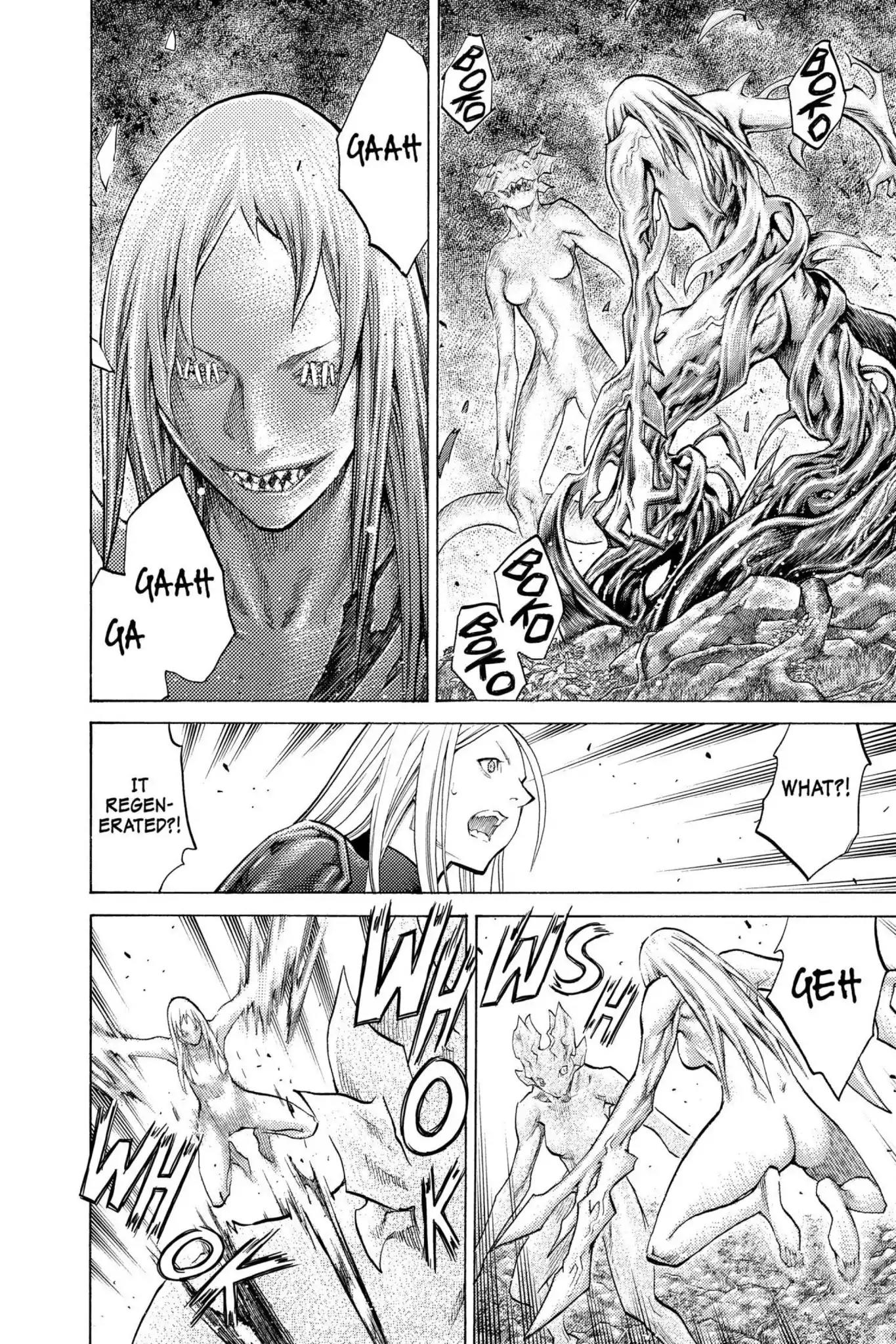 Claymore Chapter 102 page 13 - Chapter 102: Vol.19 Scene 102: The Ashes of Lautrec, Part 7