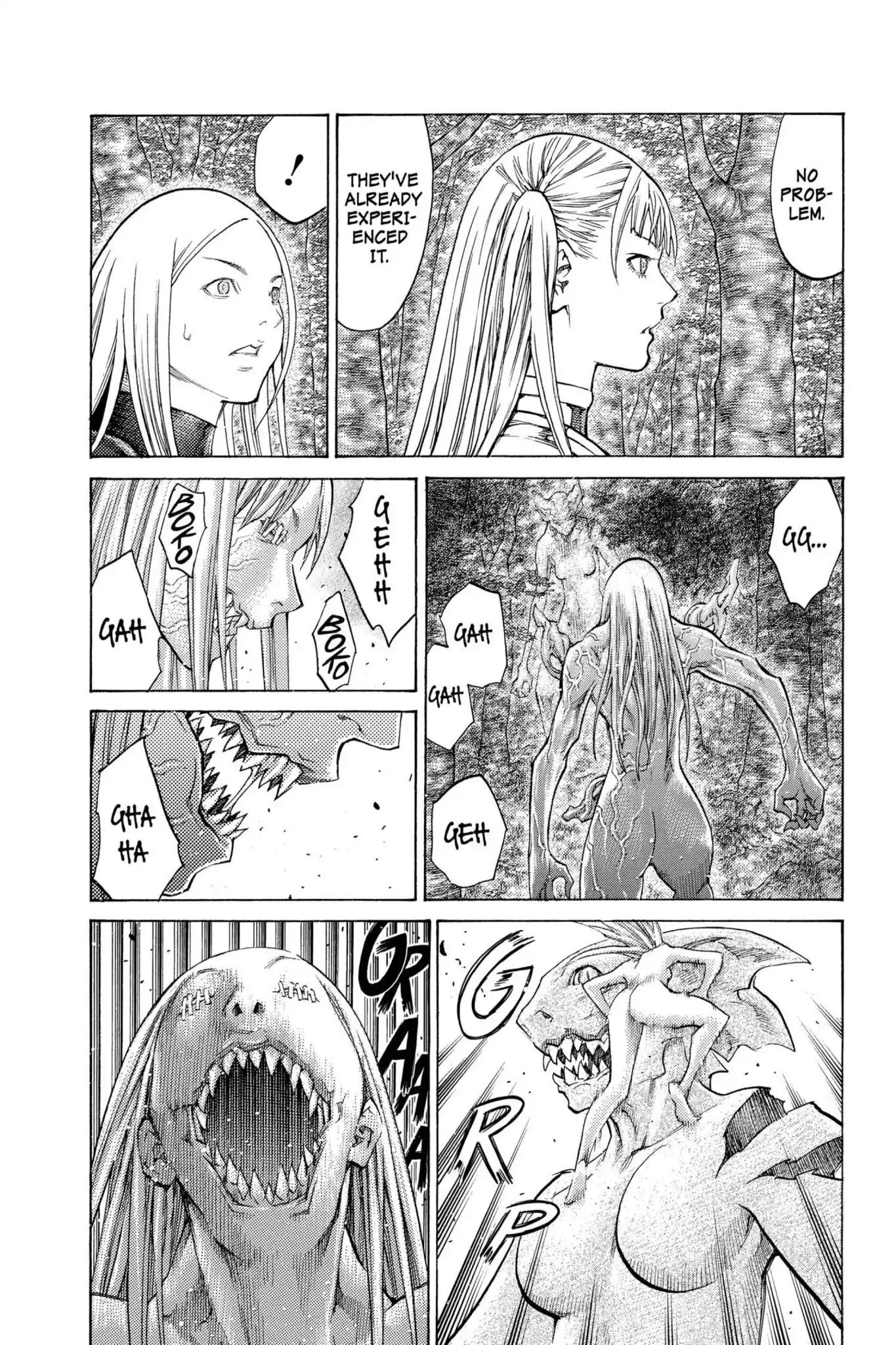 Claymore Chapter 102 page 15 - Chapter 102: Vol.19 Scene 102: The Ashes of Lautrec, Part 7