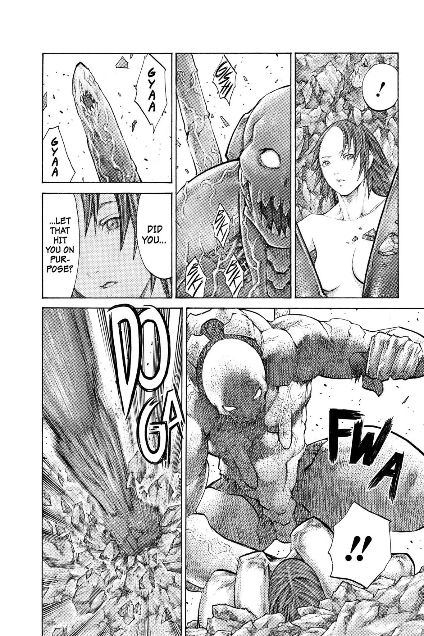 Claymore Chapter 102 page 28 - Chapter 102: Vol.19 Scene 102: The Ashes of Lautrec, Part 7
