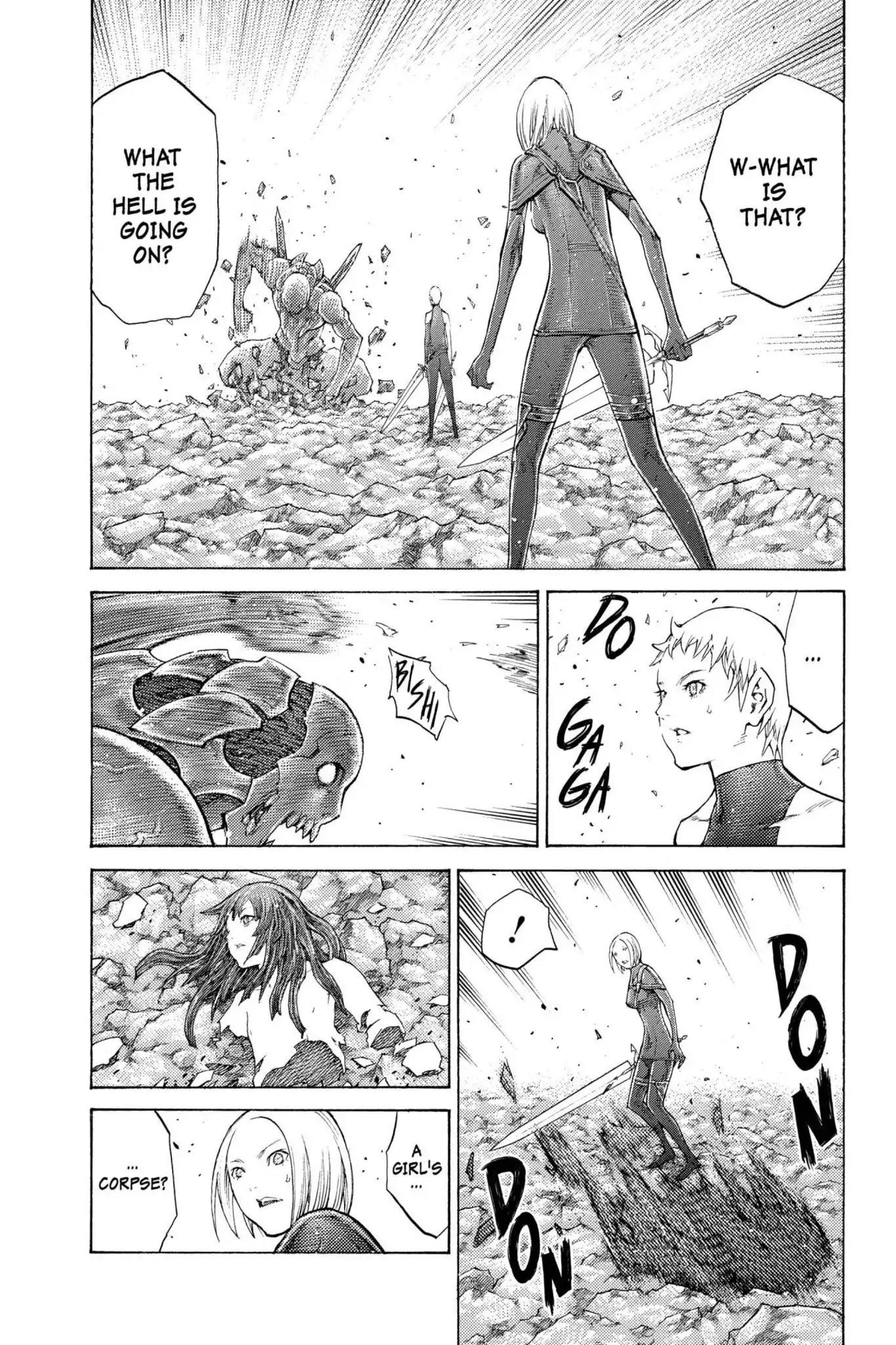 Claymore Chapter 102 page 30 - Chapter 102: Vol.19 Scene 102: The Ashes of Lautrec, Part 7