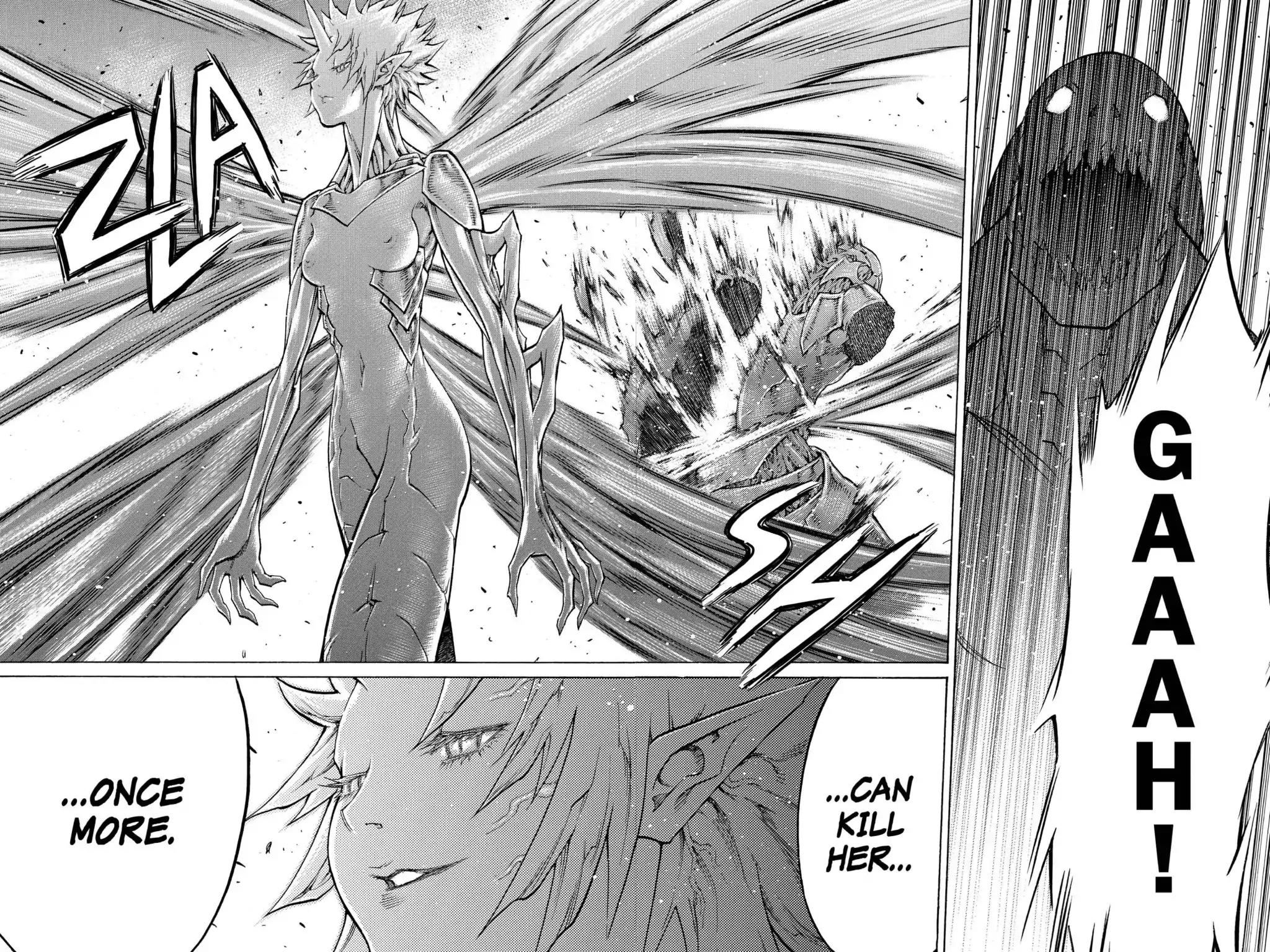 Claymore Chapter 103 page 21 - Chapter 103: Vol.19 Scene 103: The Ashes of Lautrec, Part 8