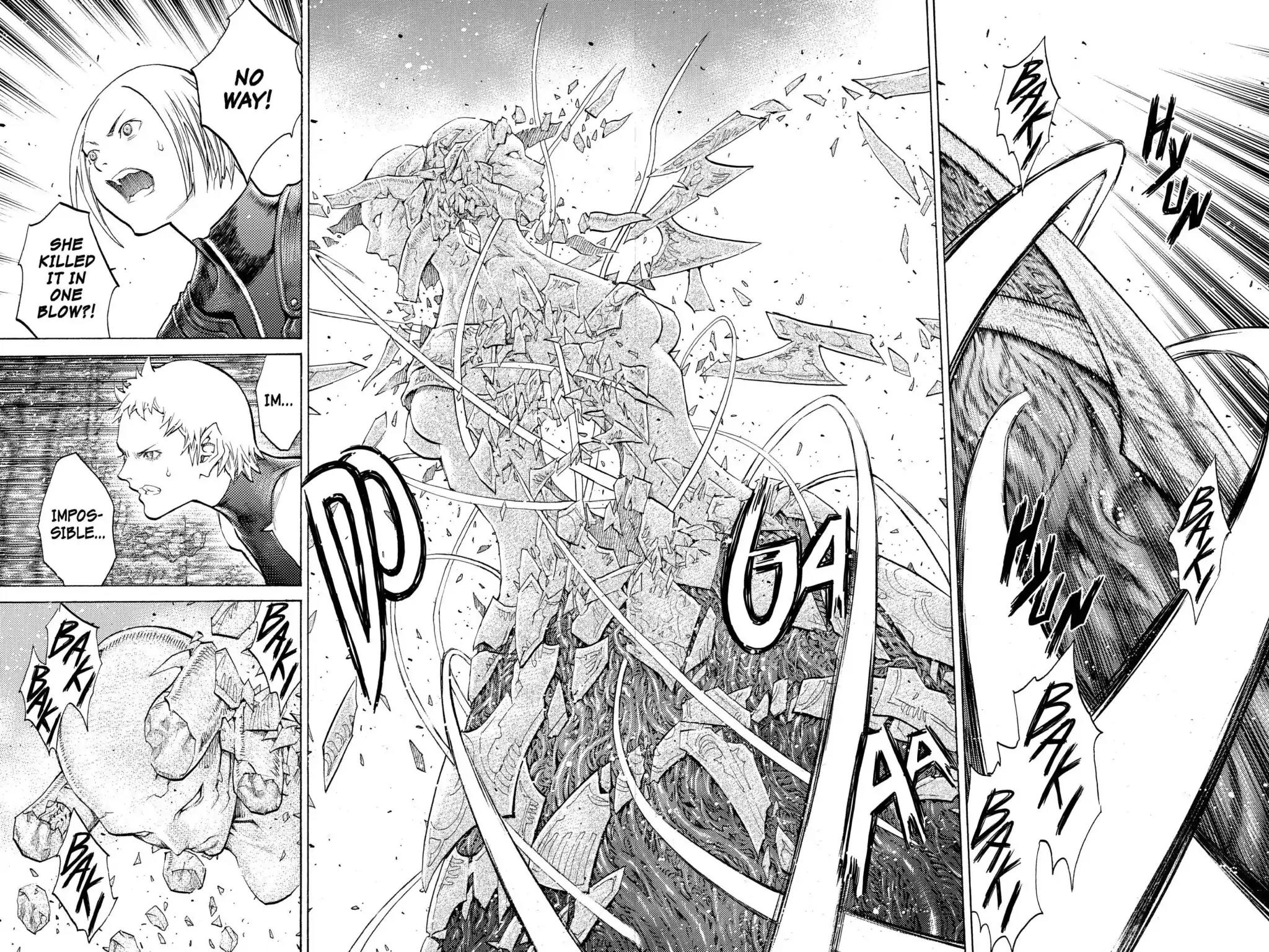 Claymore Chapter 104 page 12 - Chapter 104: Vol.19 Scene 104: The Ashes of Lautrec, Part 9