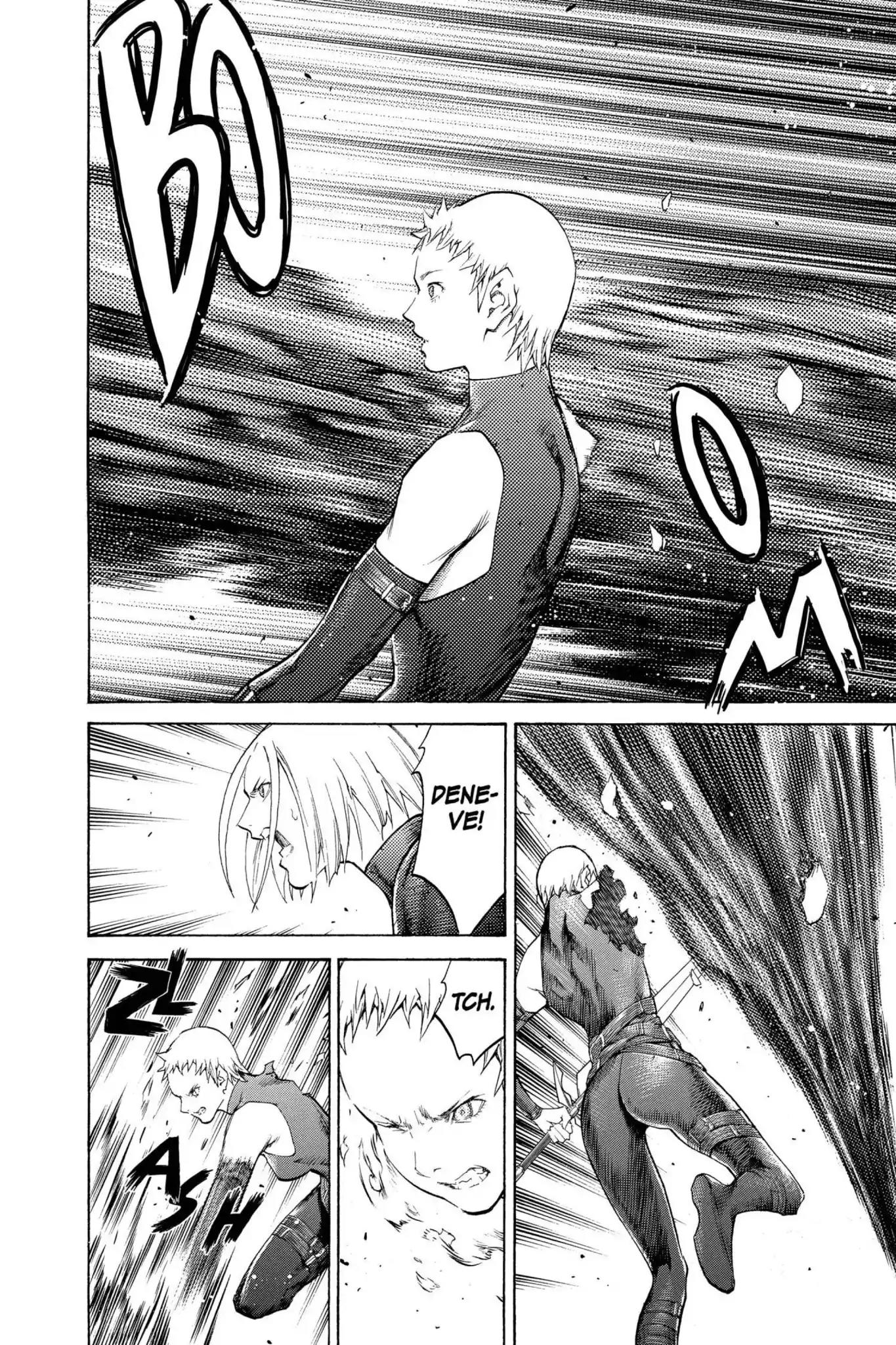 Claymore Chapter 104 page 22 - Chapter 104: Vol.19 Scene 104: The Ashes of Lautrec, Part 9