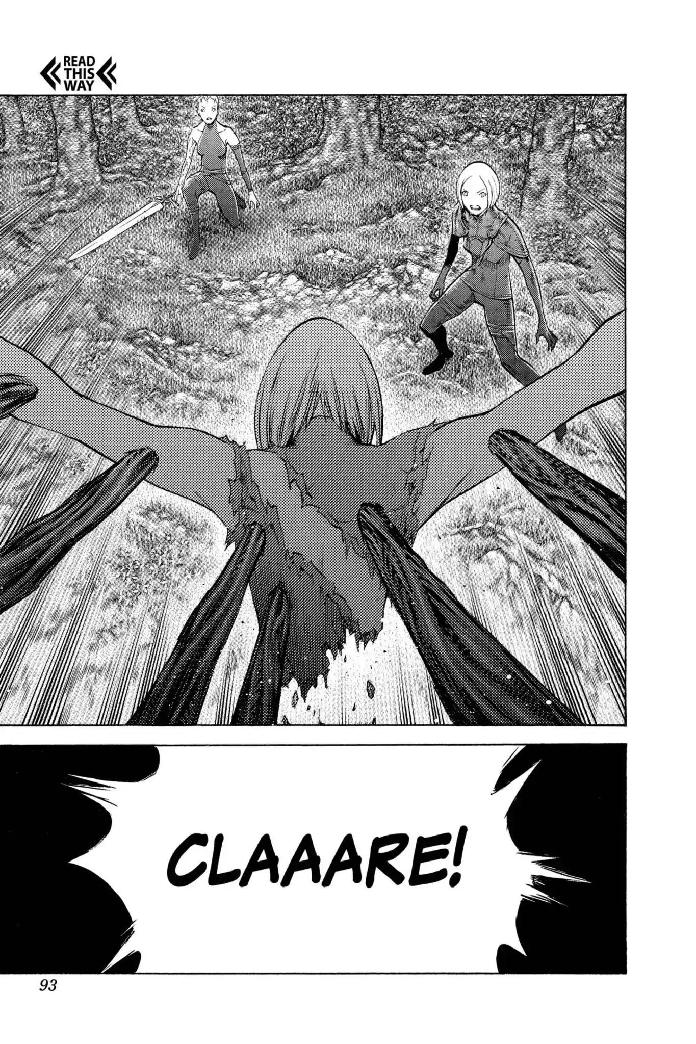 Claymore Chapter 104 page 27 - Chapter 104: Vol.19 Scene 104: The Ashes of Lautrec, Part 9