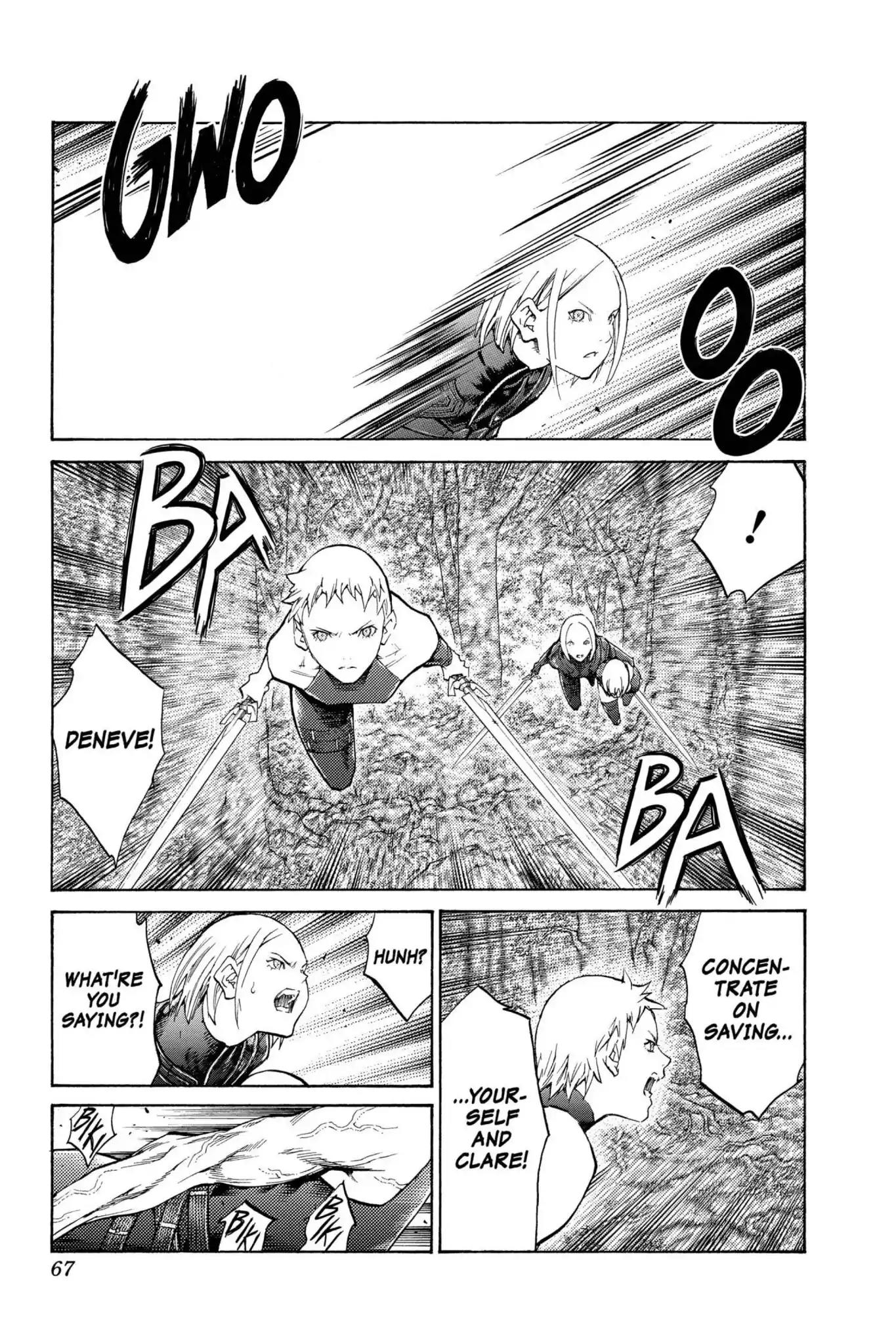 Claymore Chapter 104 page 4 - Chapter 104: Vol.19 Scene 104: The Ashes of Lautrec, Part 9