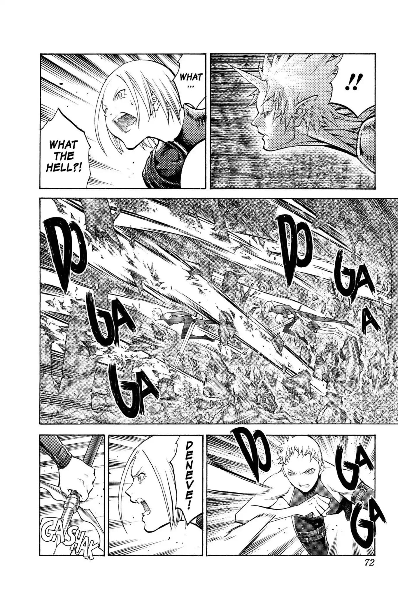 Claymore Chapter 104 page 8 - Chapter 104: Vol.19 Scene 104: The Ashes of Lautrec, Part 9