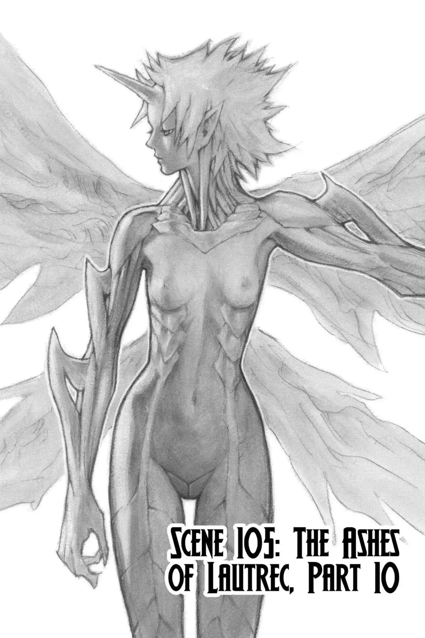 Claymore Chapter 105 page 1 - Chapter 105: Vol.19 Scene 105: The Ashes of Lautrec, Part 10