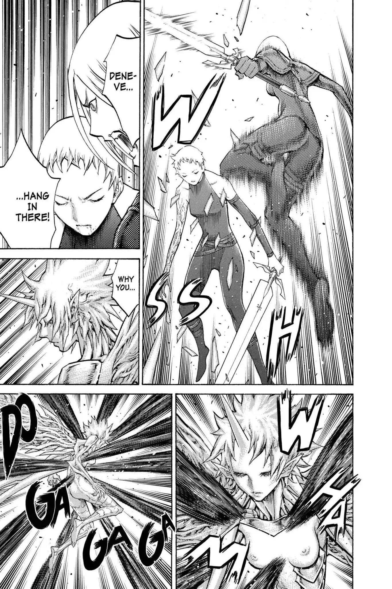 Claymore Chapter 105 page 16 - Chapter 105: Vol.19 Scene 105: The Ashes of Lautrec, Part 10