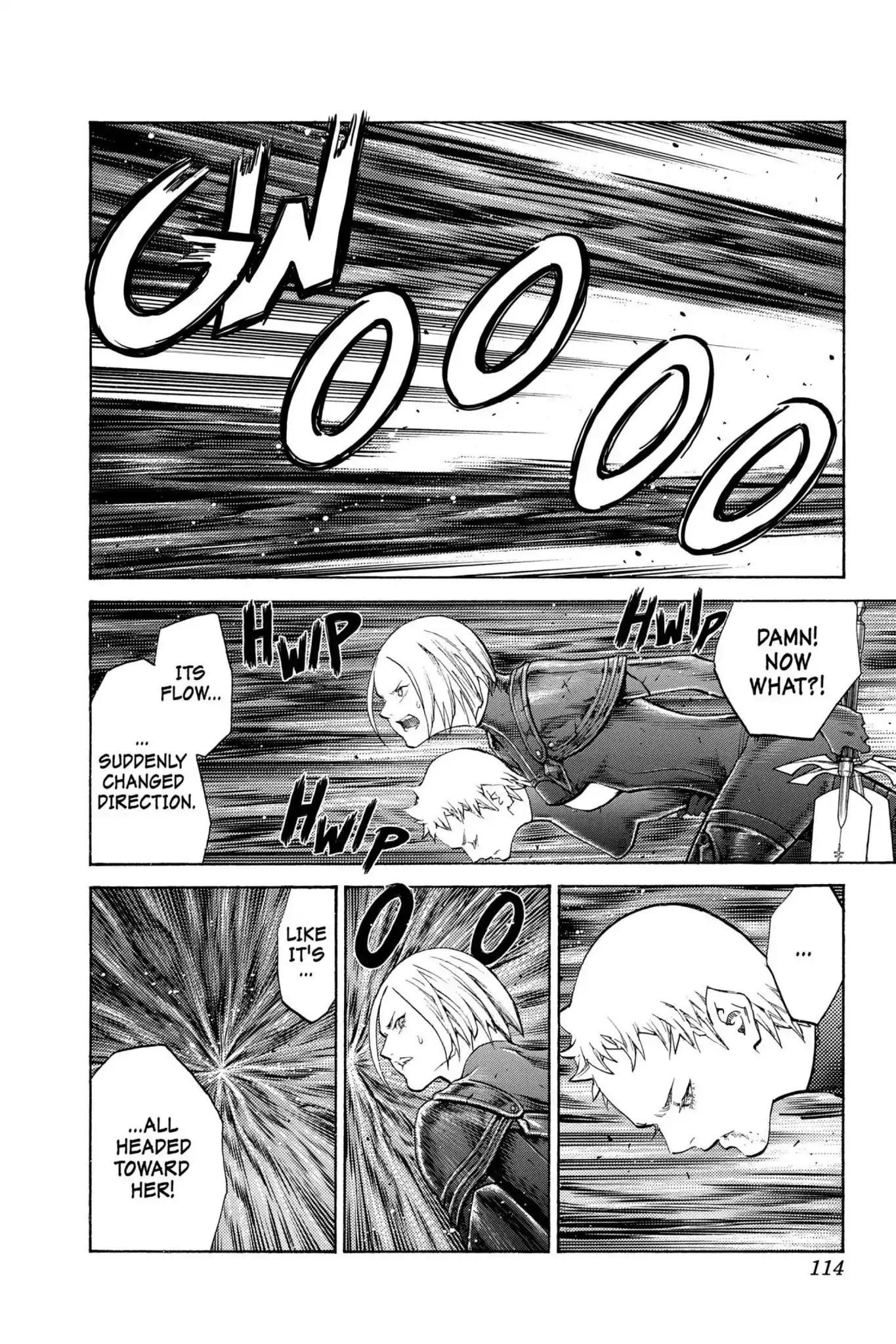 Claymore Chapter 105 page 21 - Chapter 105: Vol.19 Scene 105: The Ashes of Lautrec, Part 10