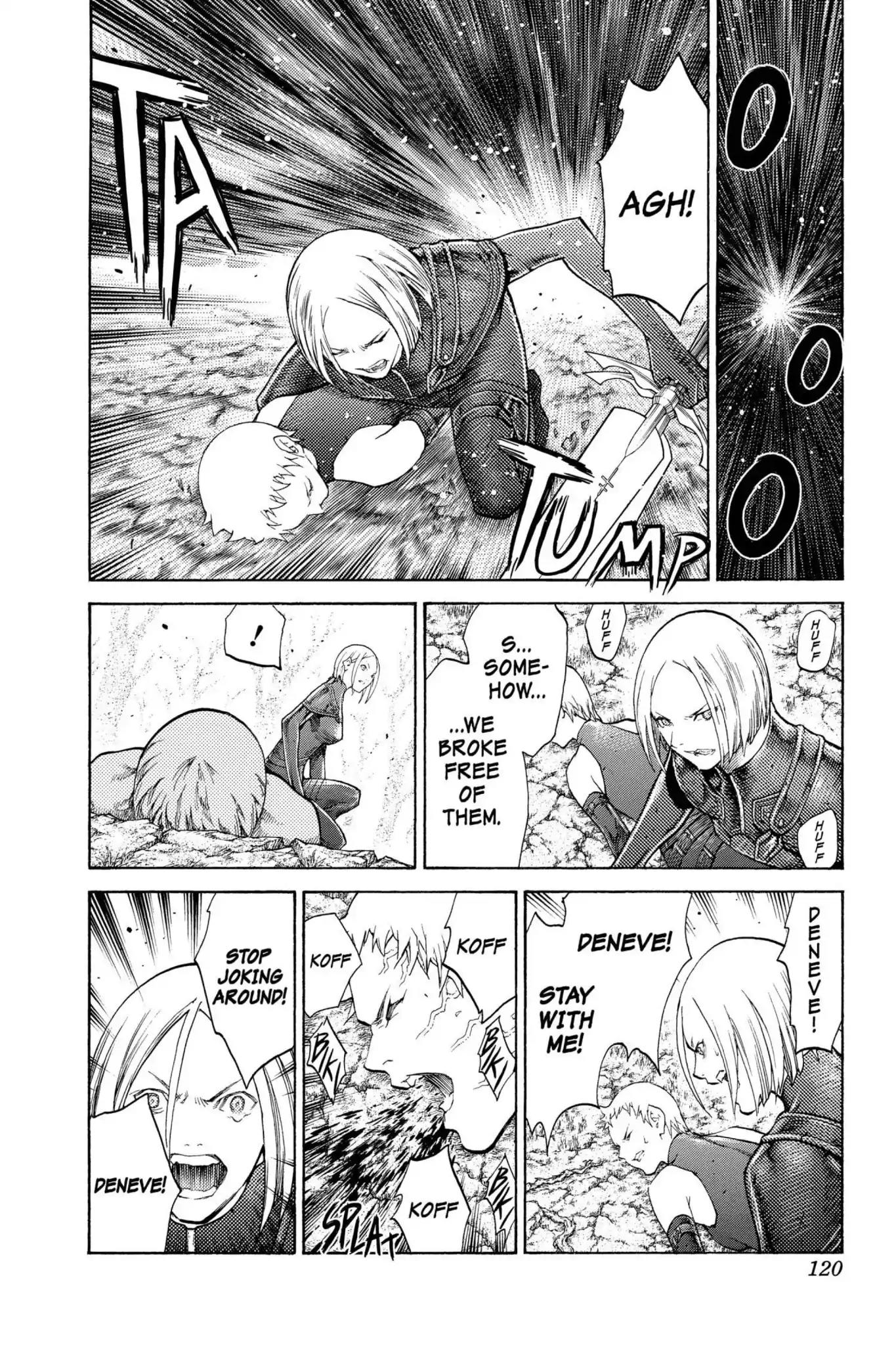 Claymore Chapter 105 page 26 - Chapter 105: Vol.19 Scene 105: The Ashes of Lautrec, Part 10