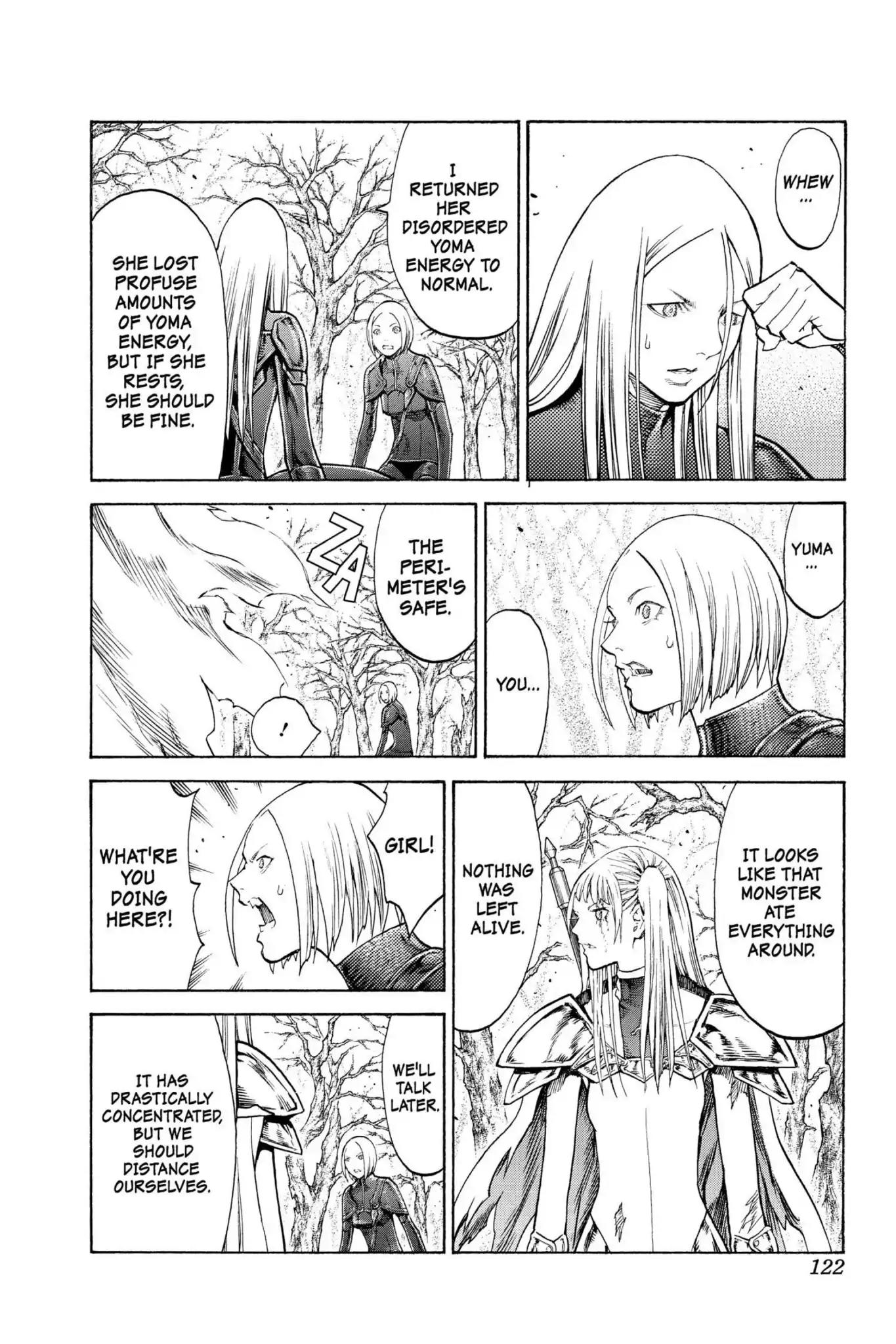 Claymore Chapter 105 page 28 - Chapter 105: Vol.19 Scene 105: The Ashes of Lautrec, Part 10