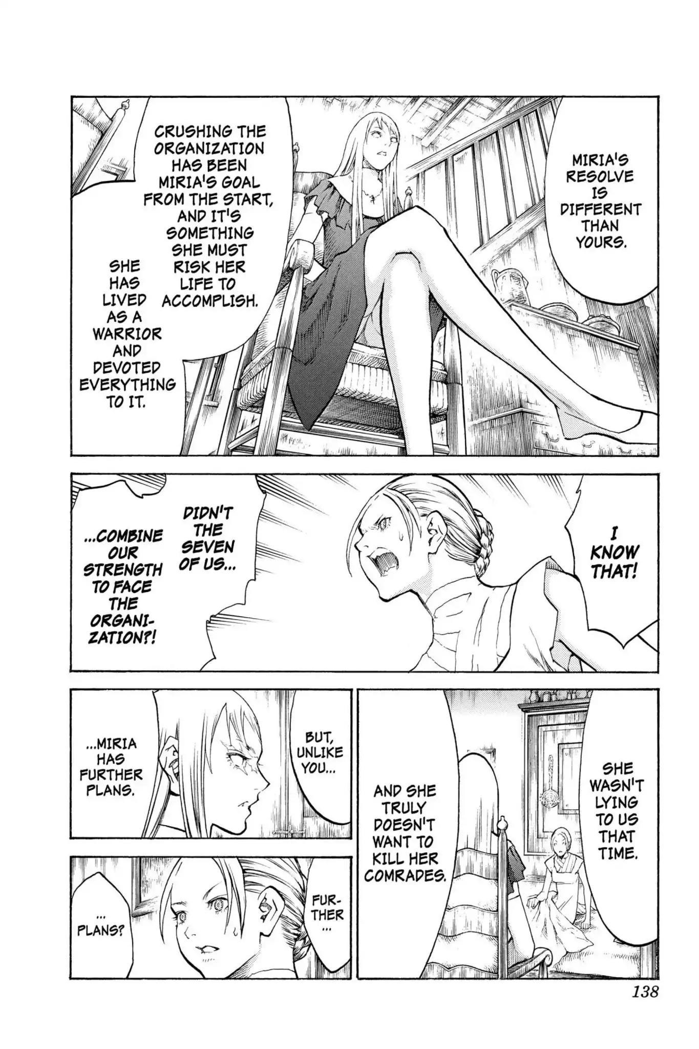 Claymore Chapter 106 page 11 - Chapter 106: Vol.19 Scene 106: Phantom in the Heart, Part 1