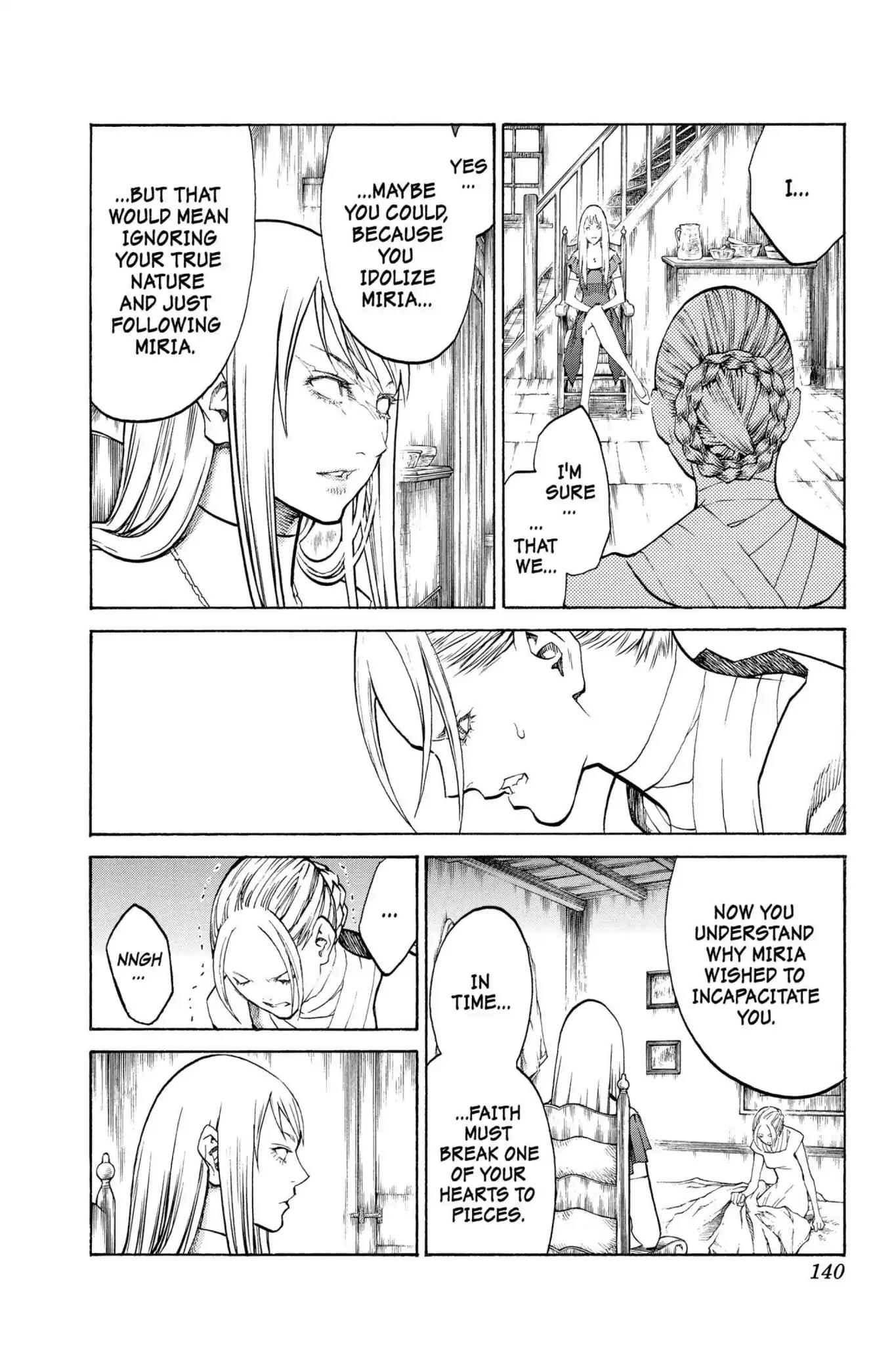 Claymore Chapter 106 page 13 - Chapter 106: Vol.19 Scene 106: Phantom in the Heart, Part 1