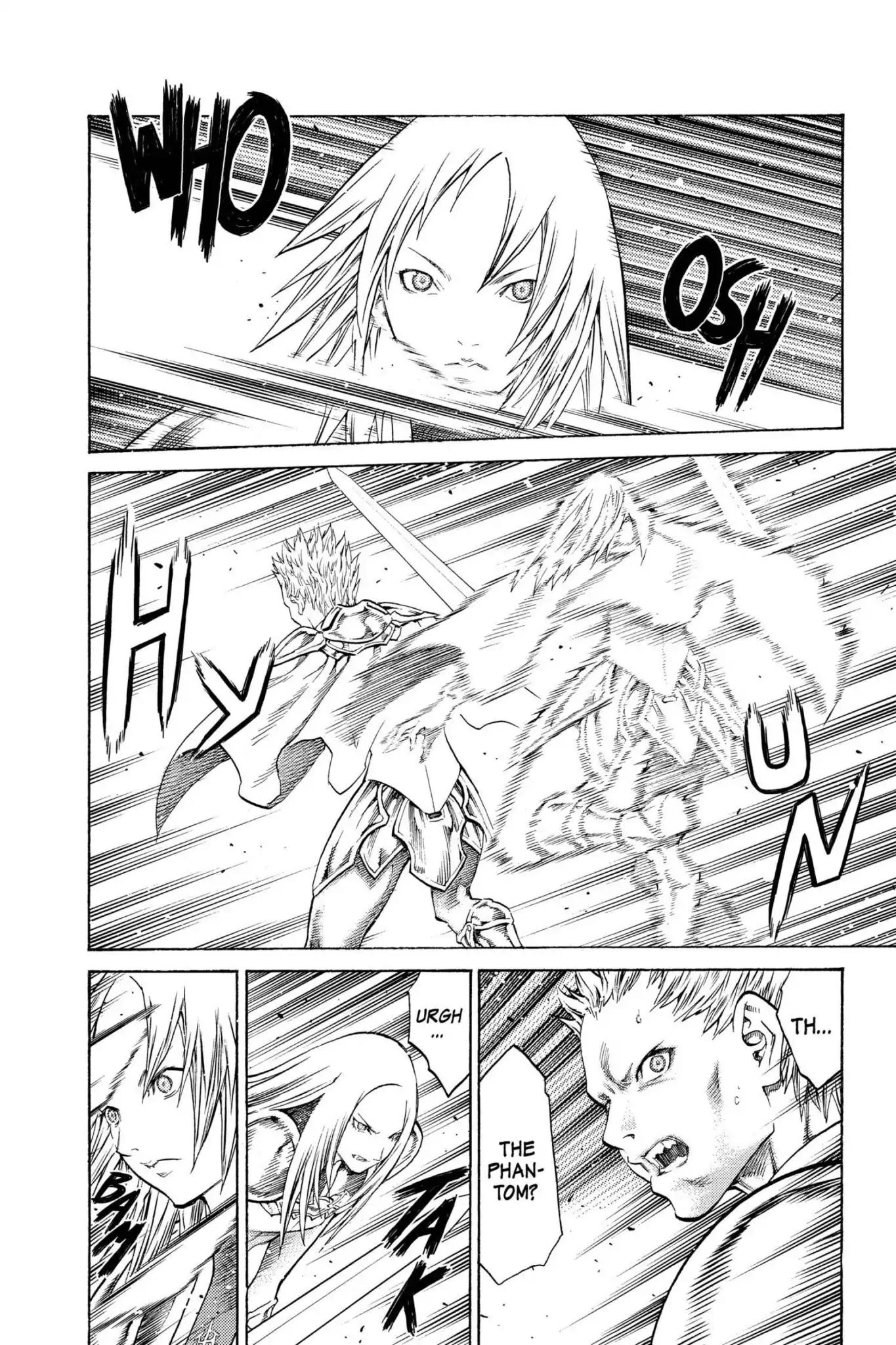Claymore Chapter 106 page 18 - Chapter 106: Vol.19 Scene 106: Phantom in the Heart, Part 1