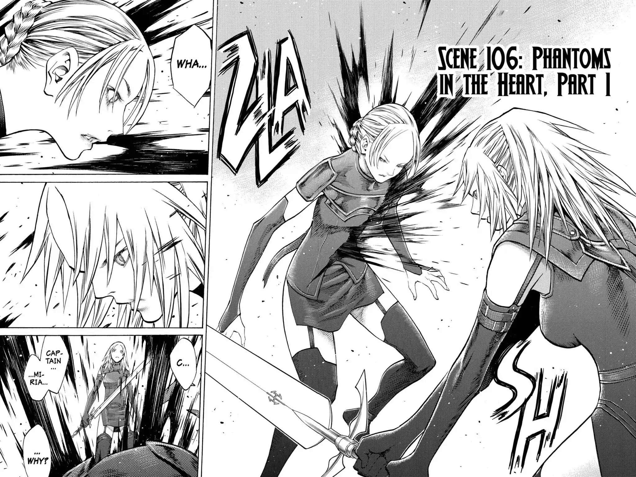 Claymore Chapter 106 page 2 - Chapter 106: Vol.19 Scene 106: Phantom in the Heart, Part 1