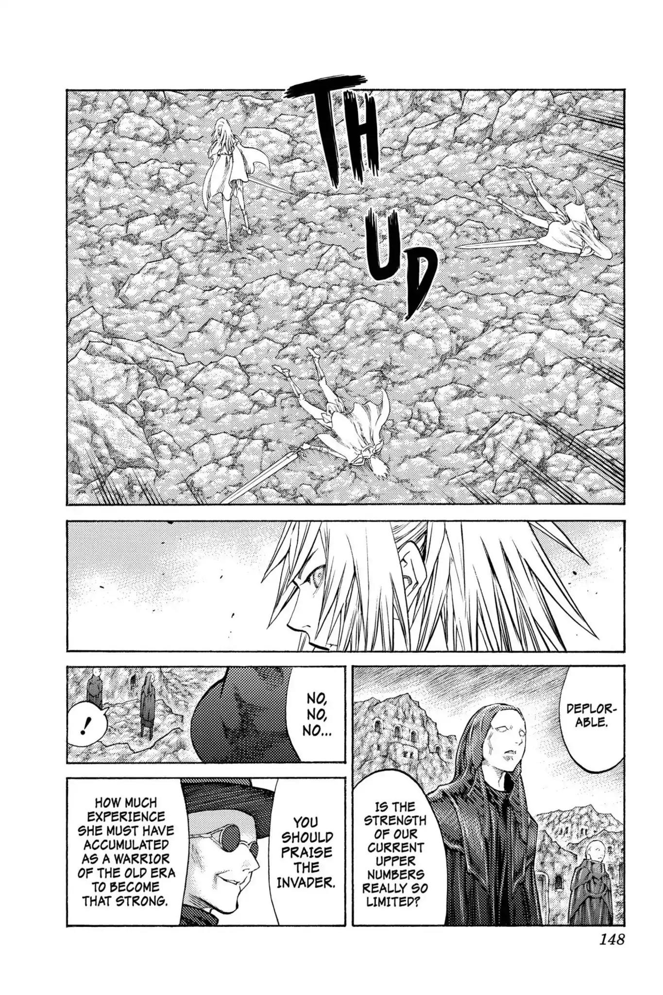 Claymore Chapter 106 page 20 - Chapter 106: Vol.19 Scene 106: Phantom in the Heart, Part 1