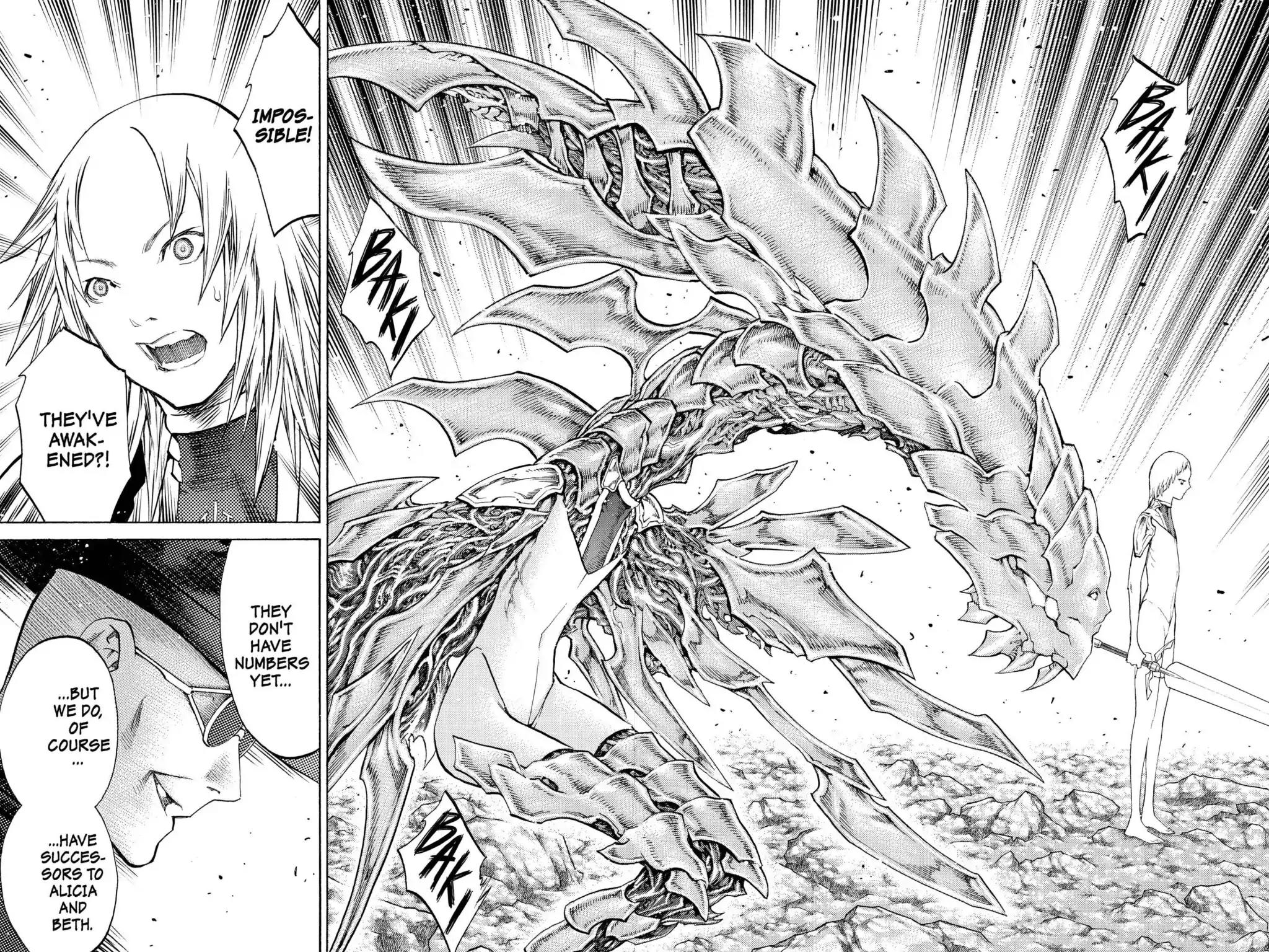 Claymore Chapter 106 page 24 - Chapter 106: Vol.19 Scene 106: Phantom in the Heart, Part 1