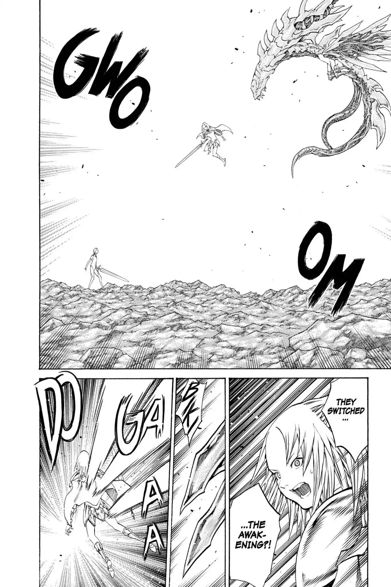 Claymore Chapter 106 page 27 - Chapter 106: Vol.19 Scene 106: Phantom in the Heart, Part 1