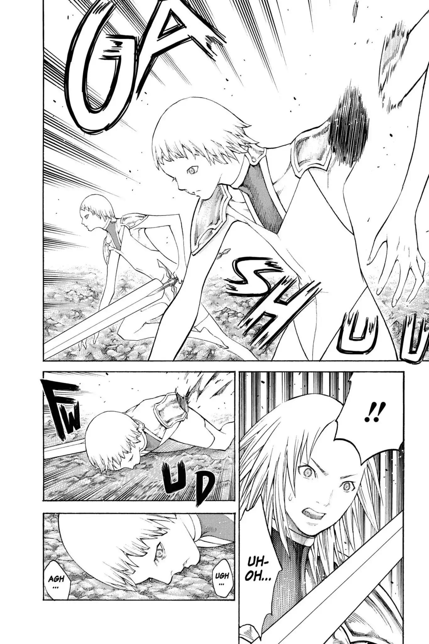 Claymore Chapter 107 page 11 - Chapter 107: Vol.19 Scene 107: Phantom in the Heart, Part 2