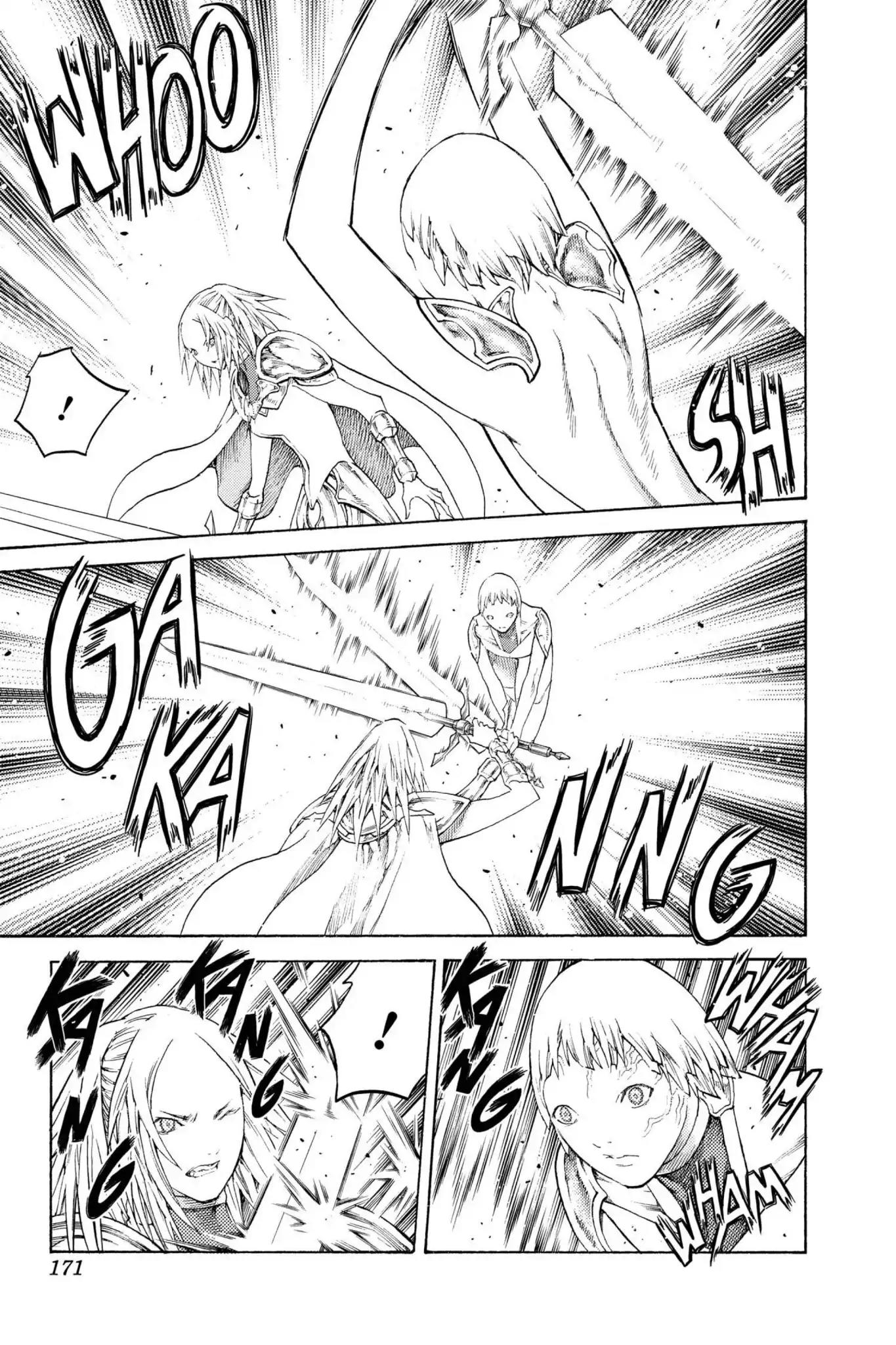 Claymore Chapter 107 page 12 - Chapter 107: Vol.19 Scene 107: Phantom in the Heart, Part 2