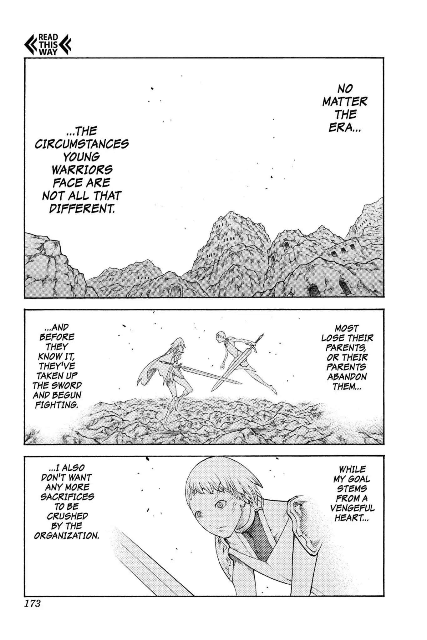 Claymore Chapter 107 page 14 - Chapter 107: Vol.19 Scene 107: Phantom in the Heart, Part 2