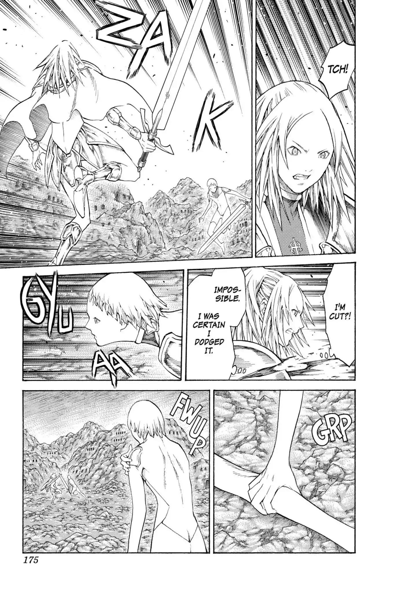 Claymore Chapter 107 page 16 - Chapter 107: Vol.19 Scene 107: Phantom in the Heart, Part 2