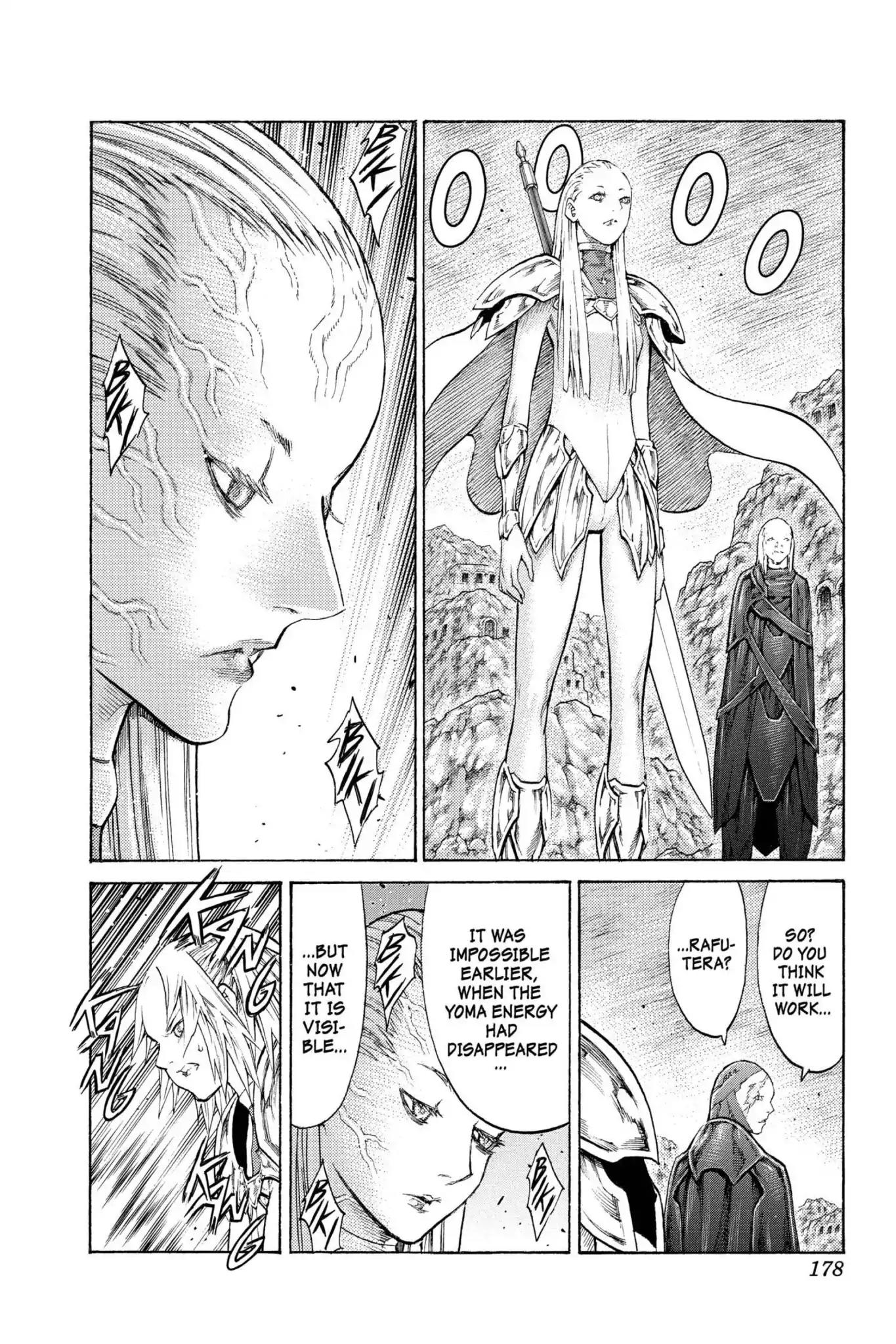 Claymore Chapter 107 page 19 - Chapter 107: Vol.19 Scene 107: Phantom in the Heart, Part 2