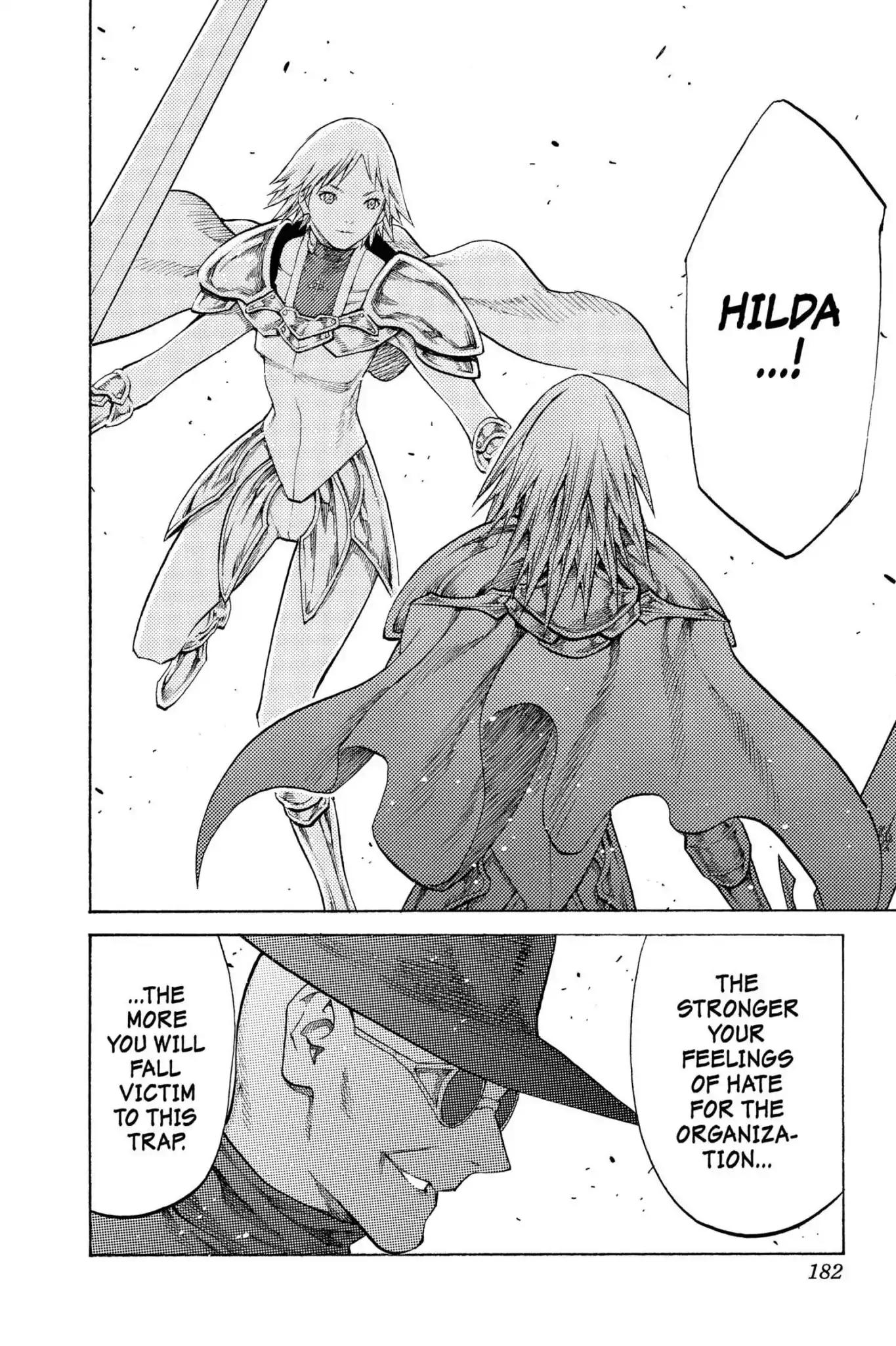 Claymore Chapter 107 page 23 - Chapter 107: Vol.19 Scene 107: Phantom in the Heart, Part 2