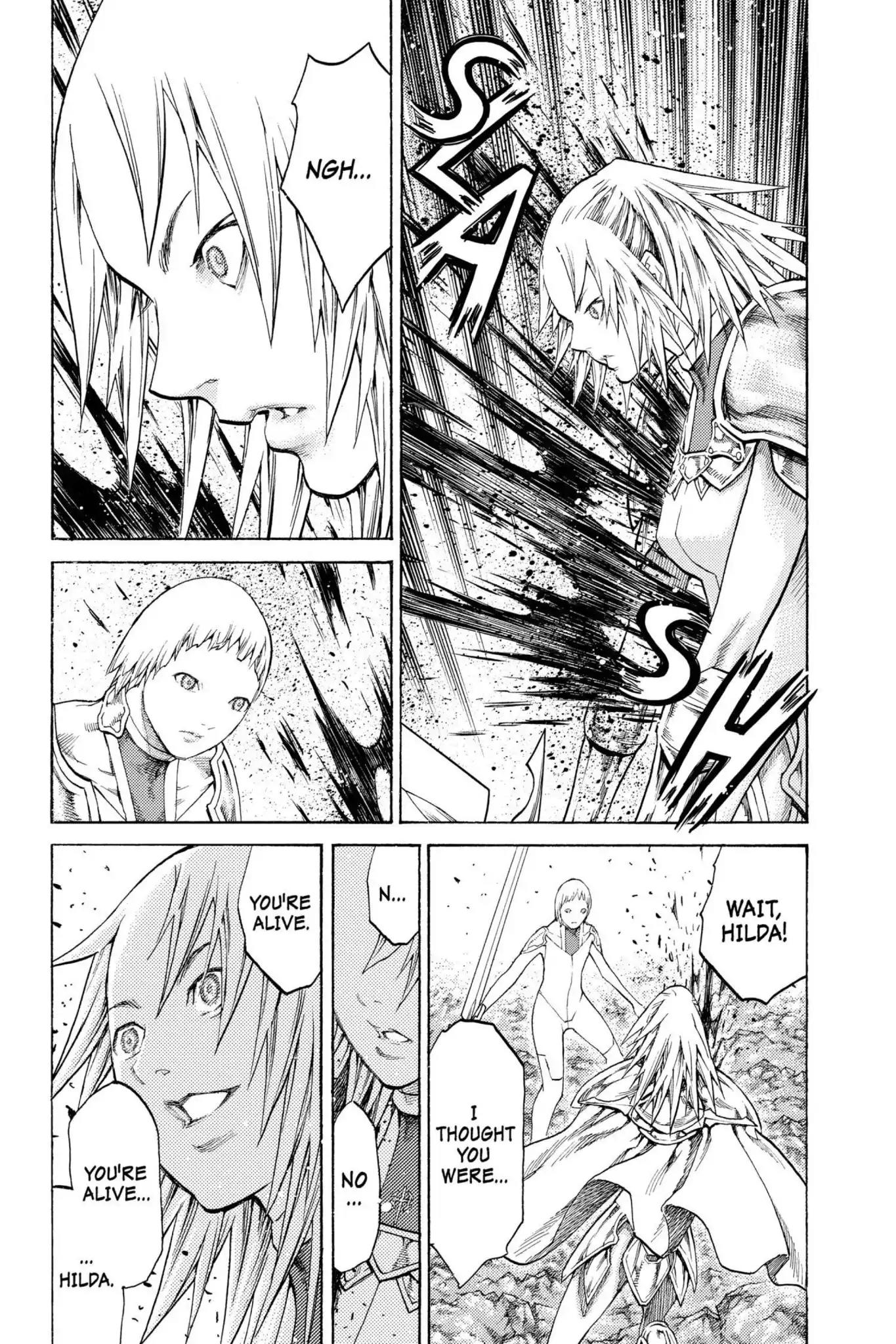 Claymore Chapter 107 page 24 - Chapter 107: Vol.19 Scene 107: Phantom in the Heart, Part 2