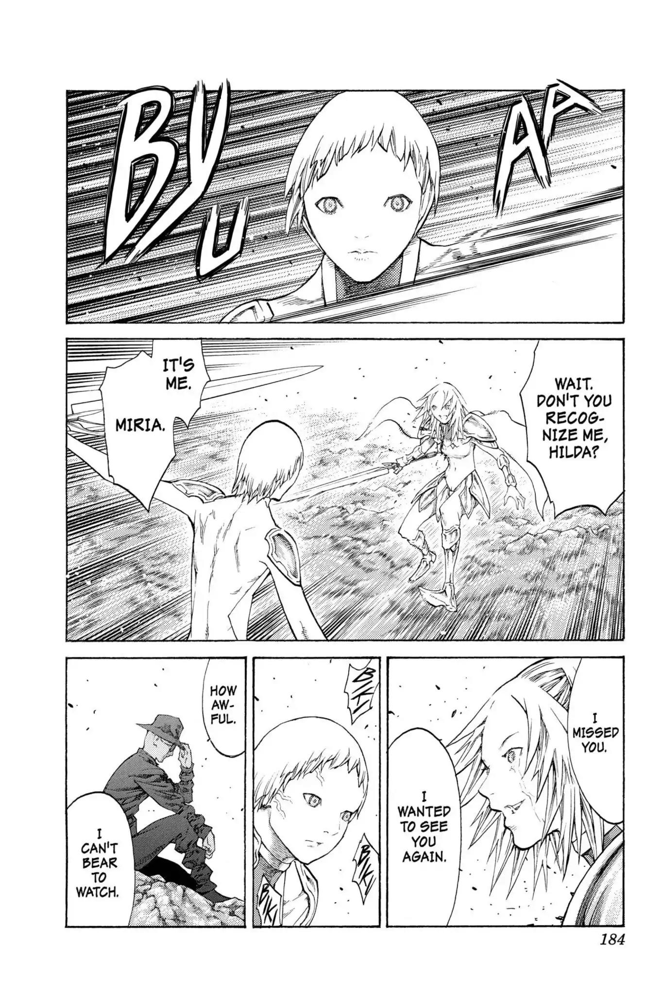 Claymore Chapter 107 page 25 - Chapter 107: Vol.19 Scene 107: Phantom in the Heart, Part 2