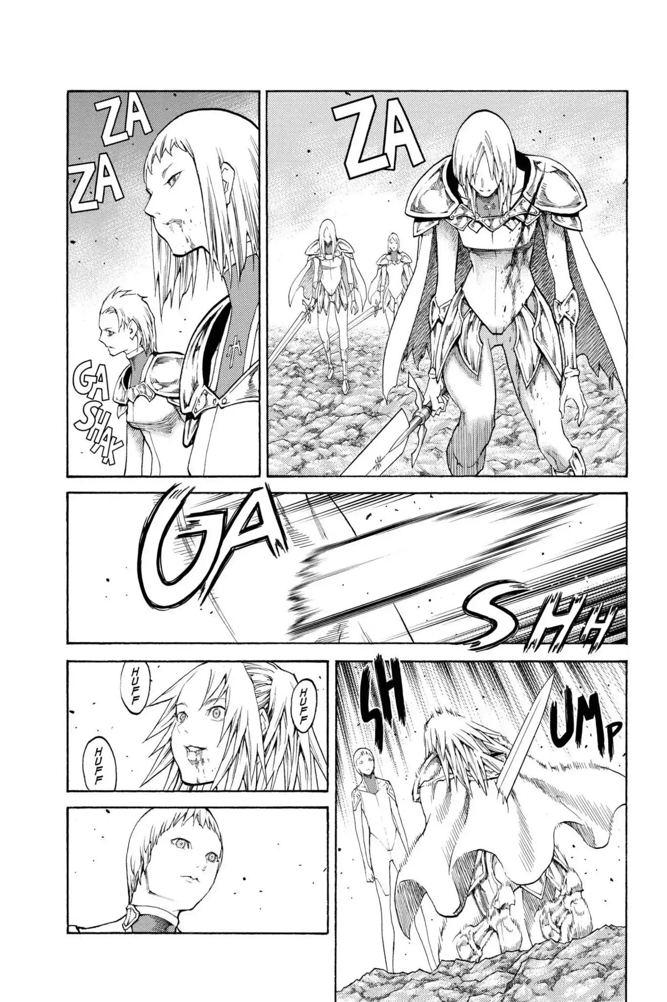 Claymore Chapter 107 page 27 - Chapter 107: Vol.19 Scene 107: Phantom in the Heart, Part 2