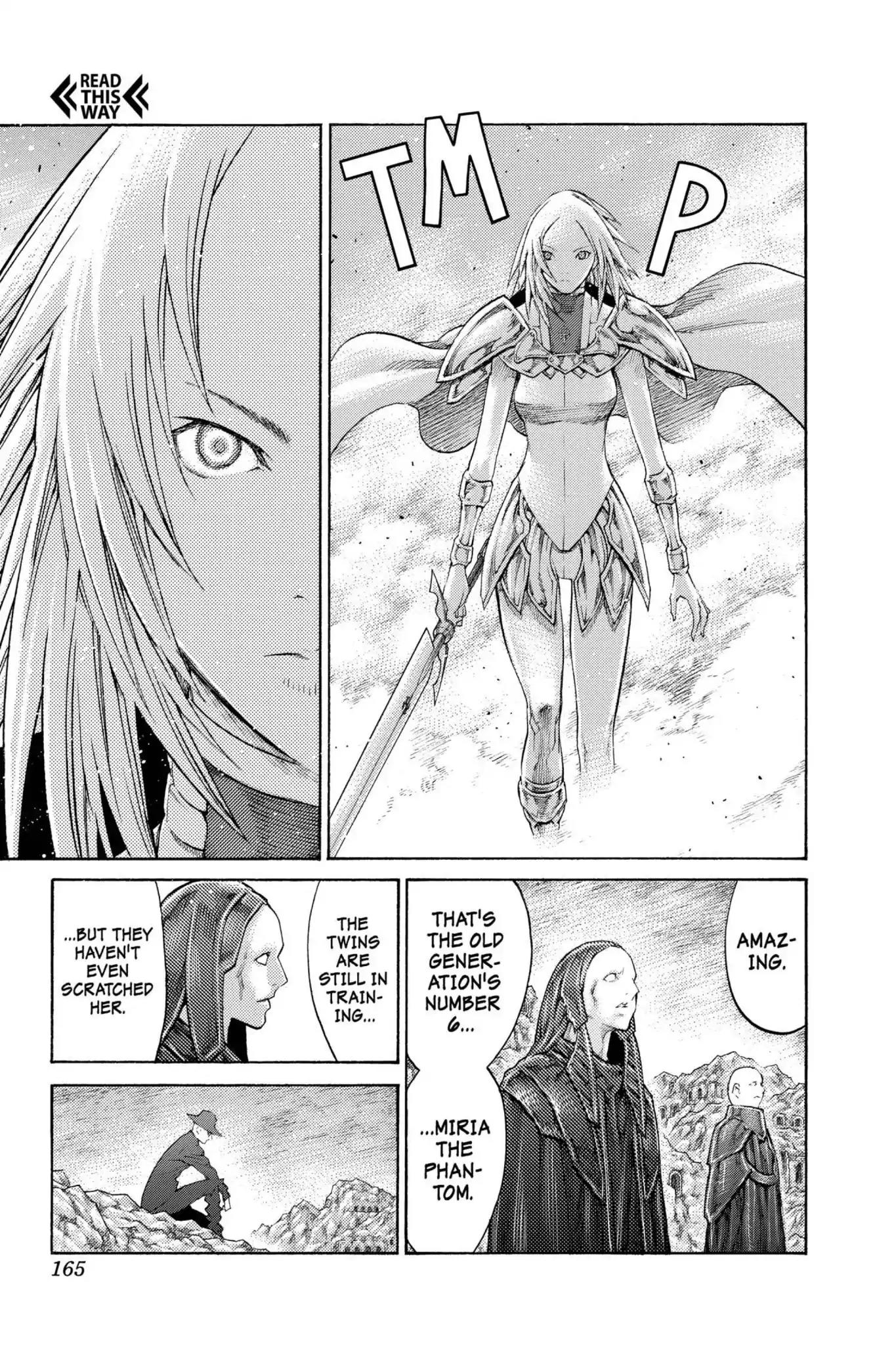 Claymore Chapter 107 page 6 - Chapter 107: Vol.19 Scene 107: Phantom in the Heart, Part 2