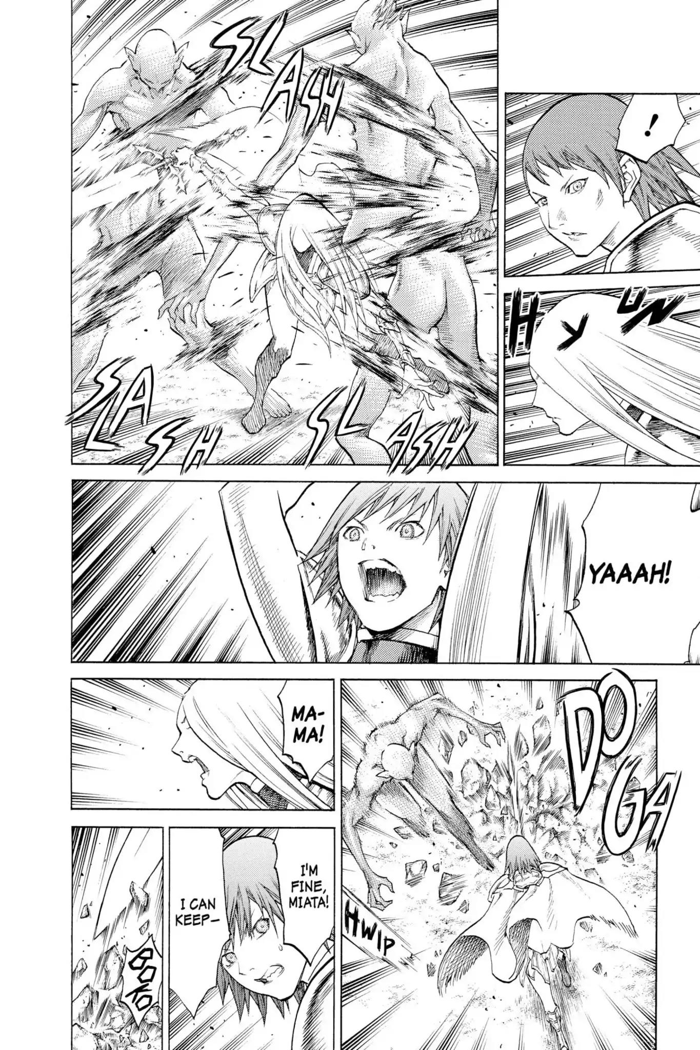 Claymore Chapter 108 page 11 - Chapter 108: Vol.20 Scene 108: Phantom in the Heart, Part 3
