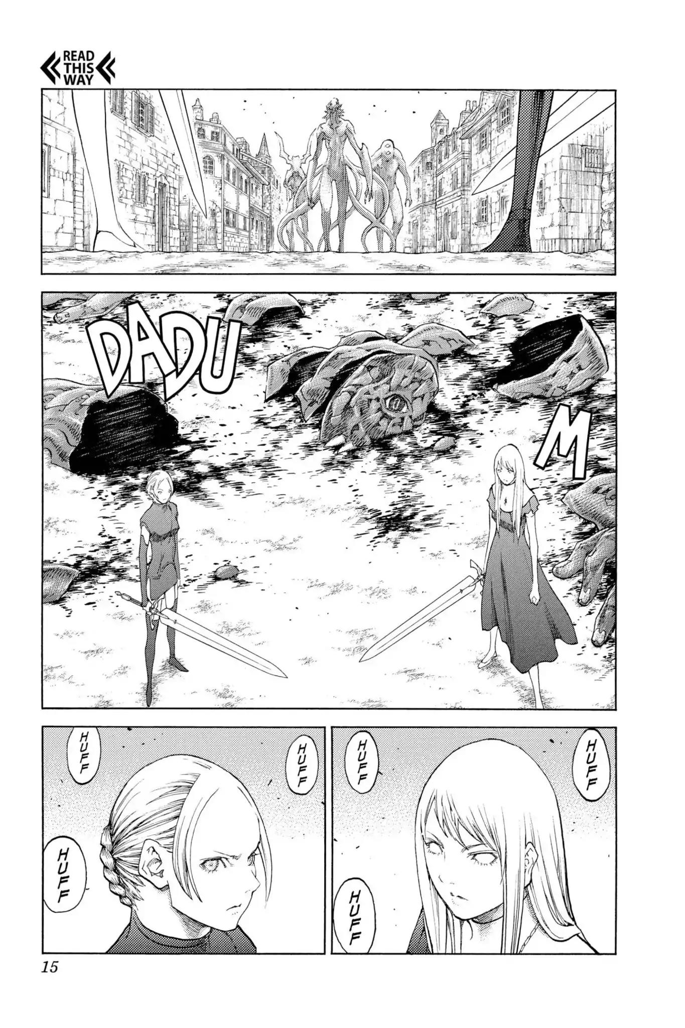 Claymore Chapter 108 page 14 - Chapter 108: Vol.20 Scene 108: Phantom in the Heart, Part 3