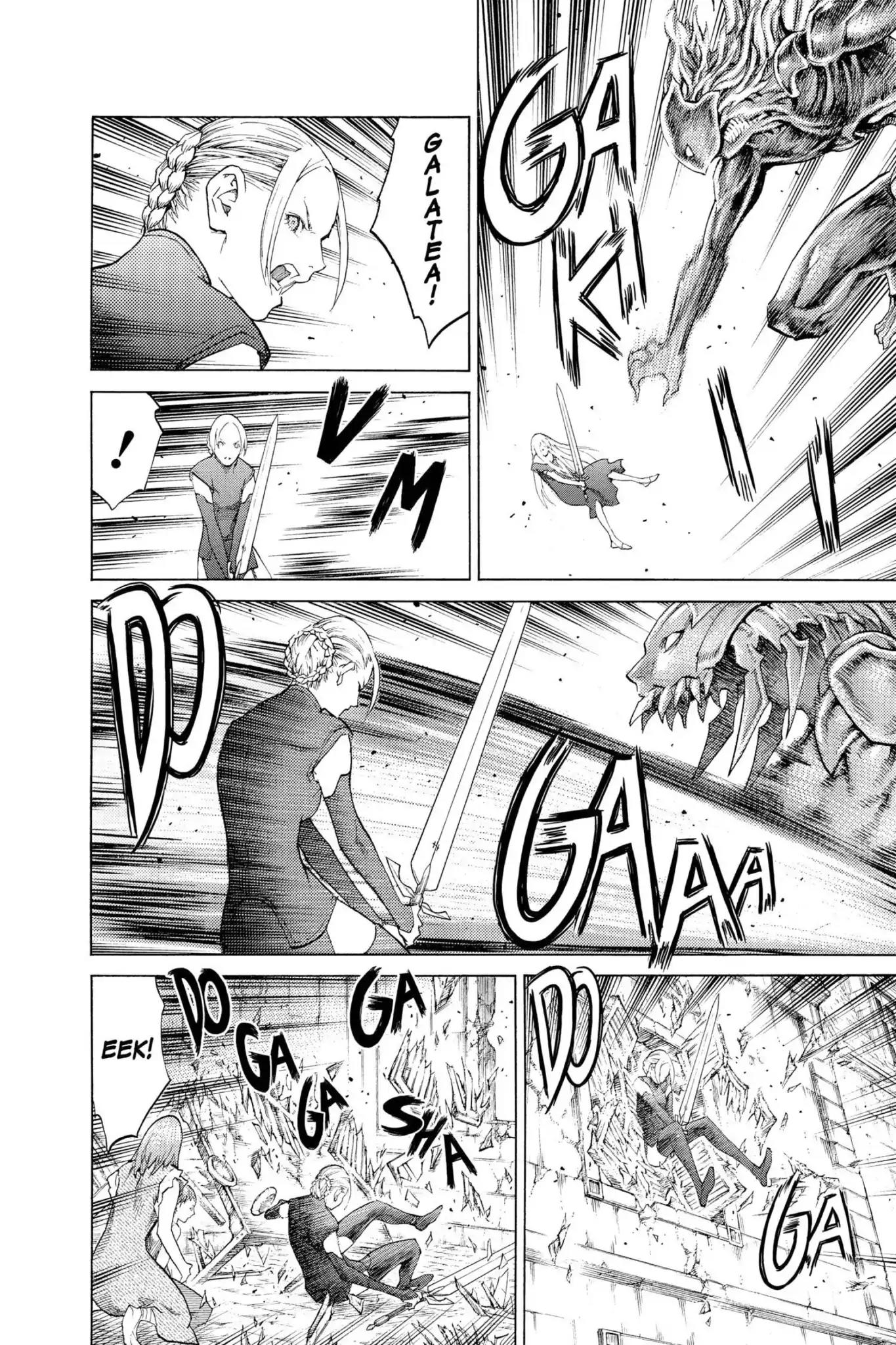 Claymore Chapter 108 page 17 - Chapter 108: Vol.20 Scene 108: Phantom in the Heart, Part 3