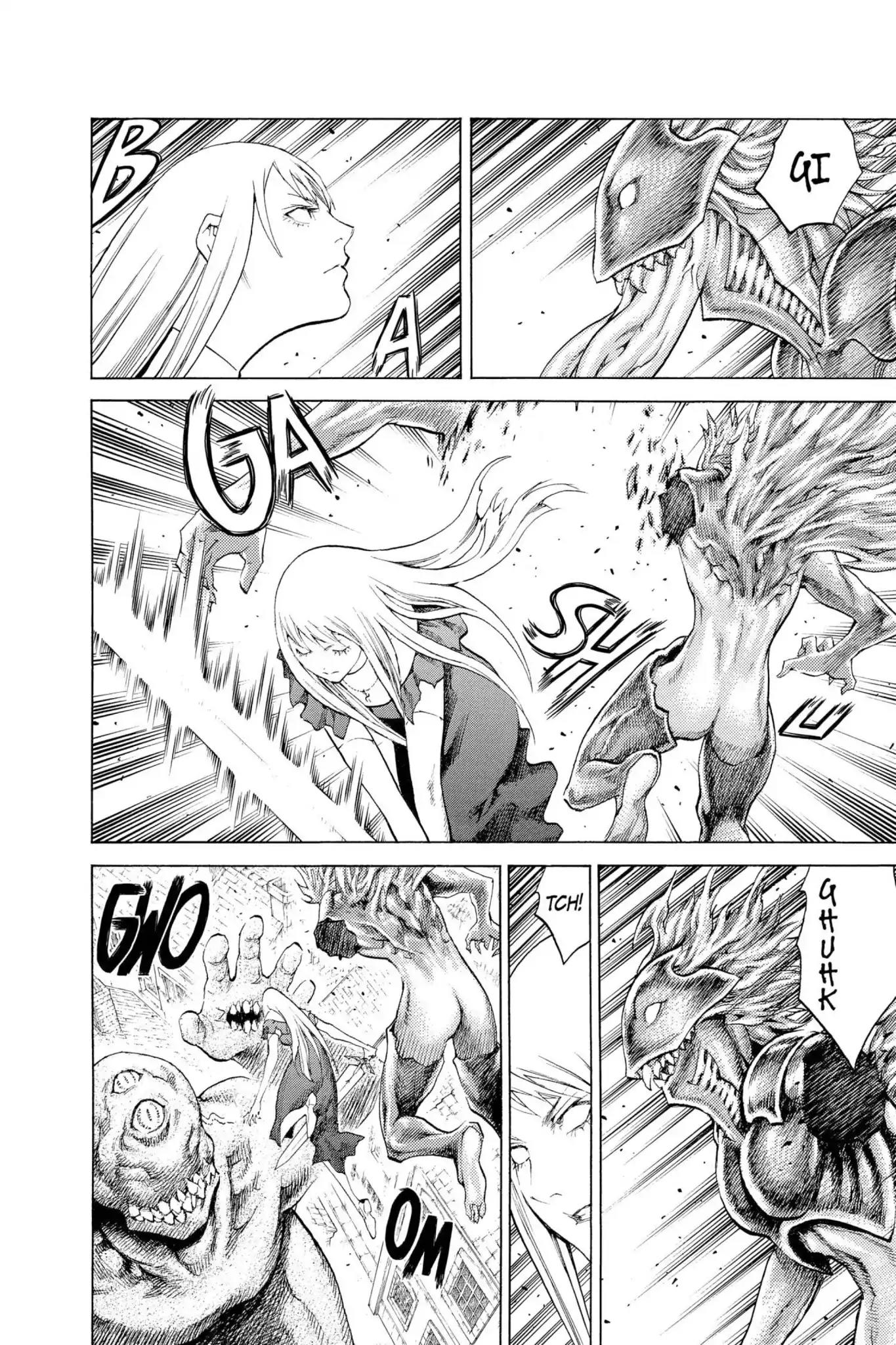 Claymore Chapter 108 page 19 - Chapter 108: Vol.20 Scene 108: Phantom in the Heart, Part 3