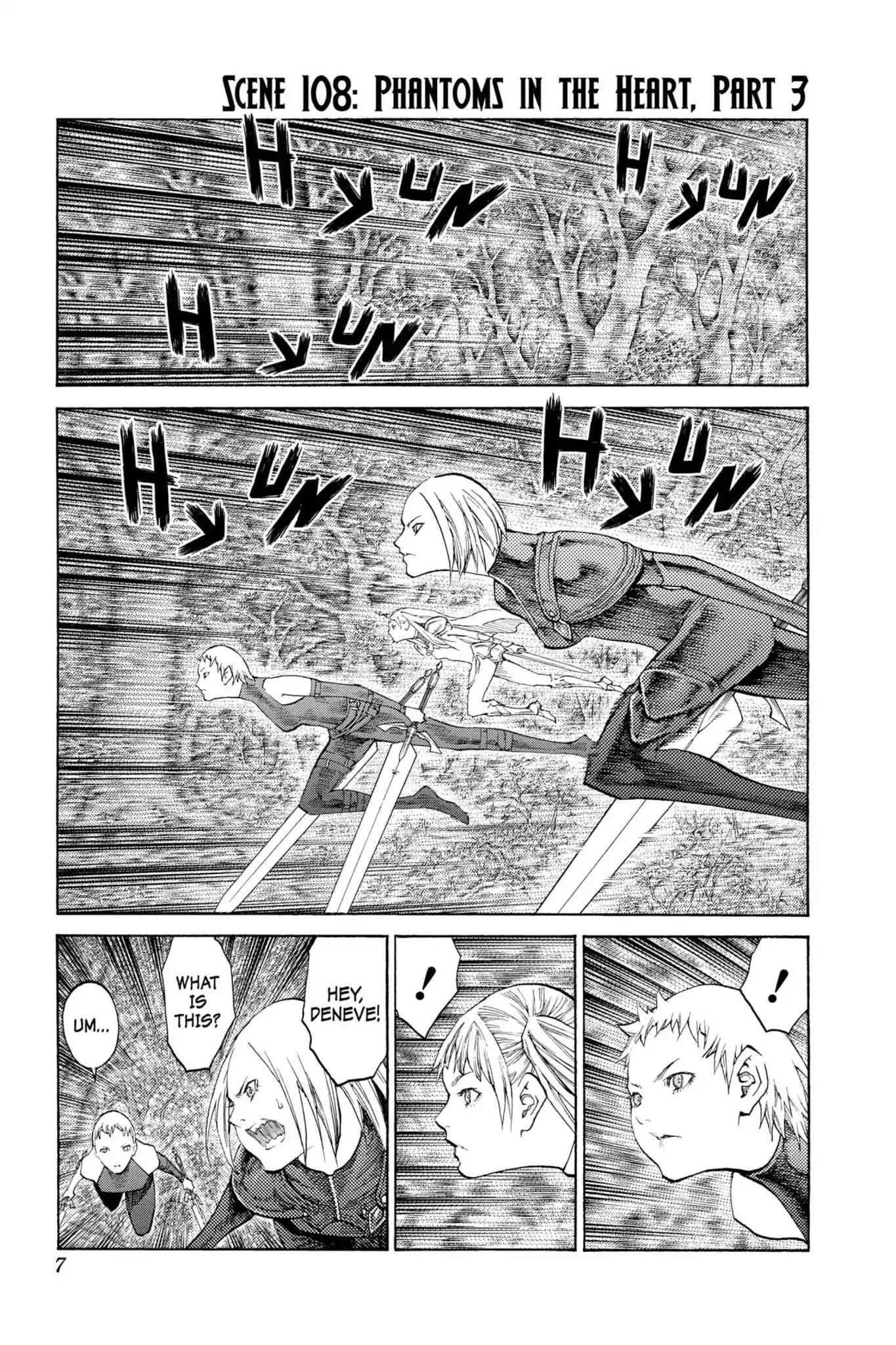 Claymore Chapter 108 page 7 - Chapter 108: Vol.20 Scene 108: Phantom in the Heart, Part 3