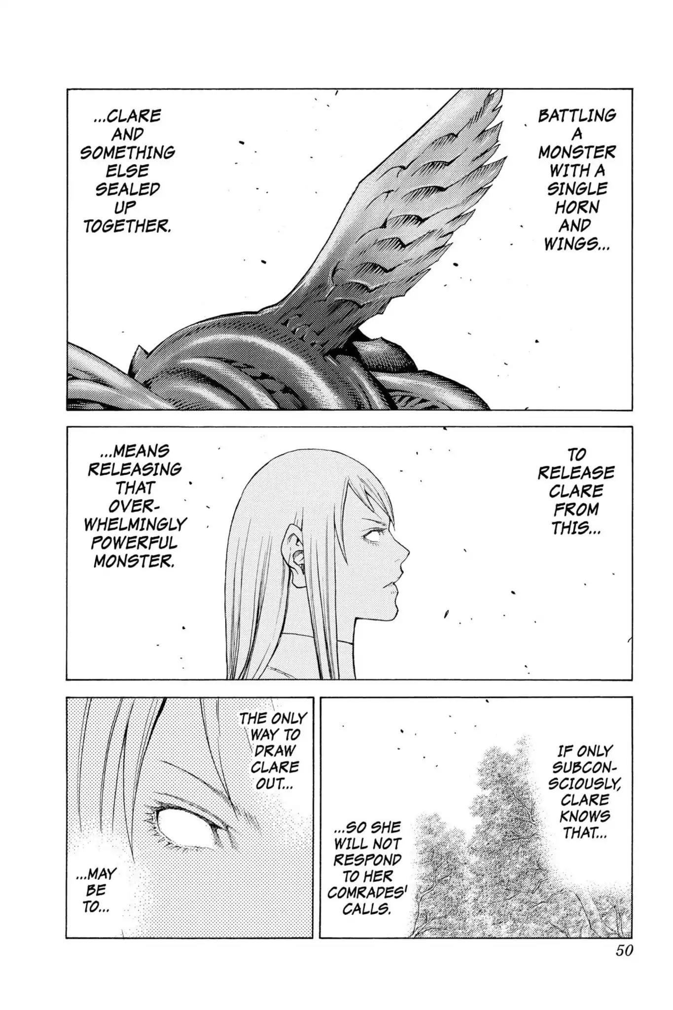 Claymore Chapter 109 page 12 - Chapter 109: Vol.20 Scene 109: Phantom in the Heart, Part 4
