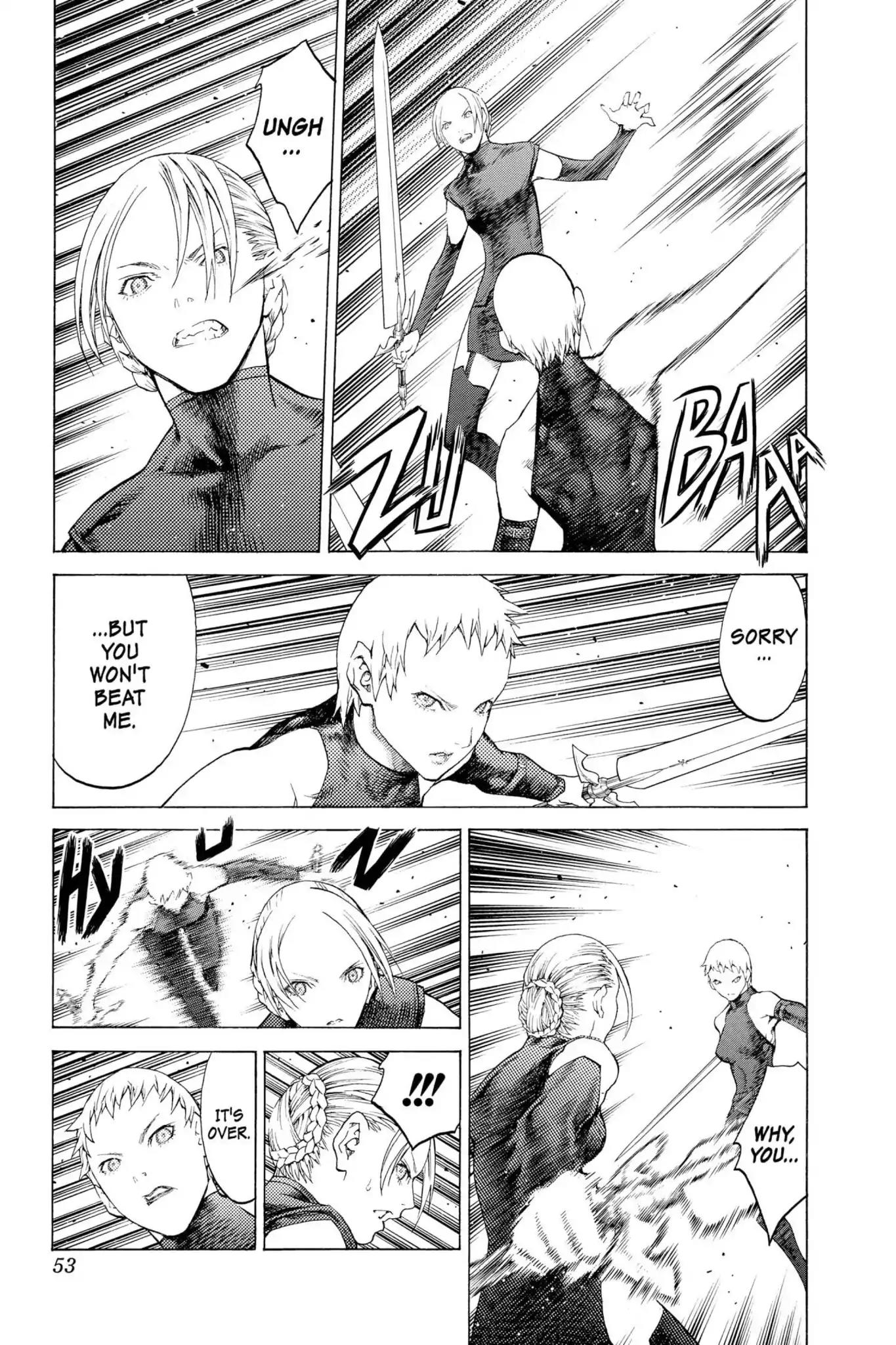 Claymore Chapter 109 page 15 - Chapter 109: Vol.20 Scene 109: Phantom in the Heart, Part 4